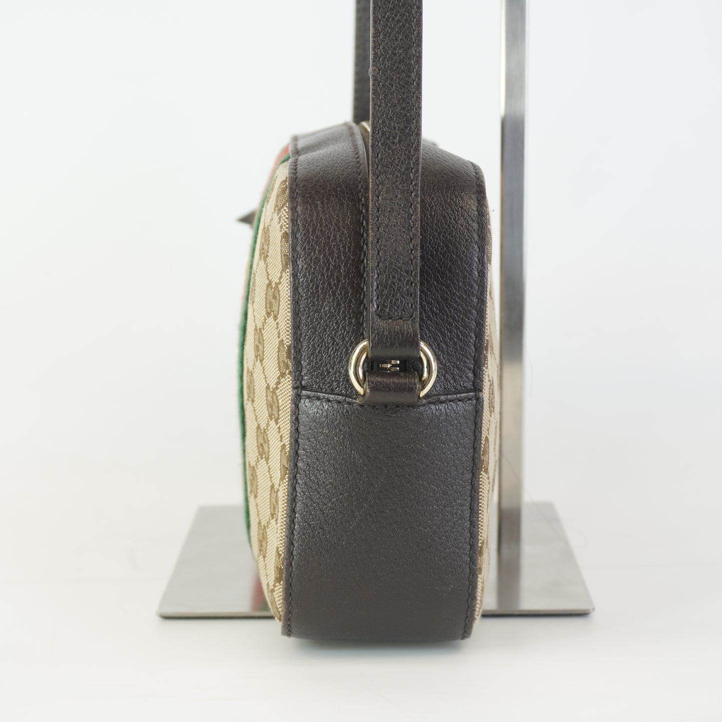 Gucci Webby Bee Camera Bag Small GHW