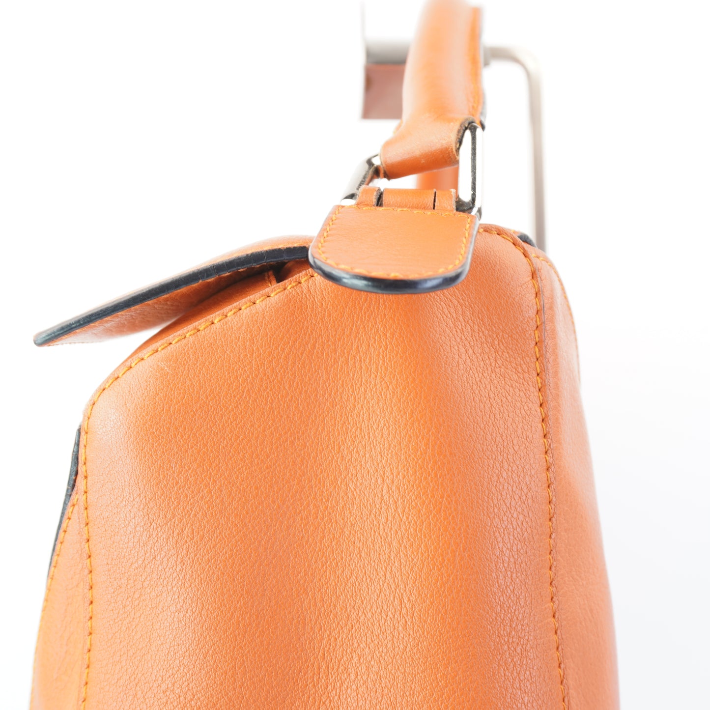 Loewe Puzzle Orange Calfskin