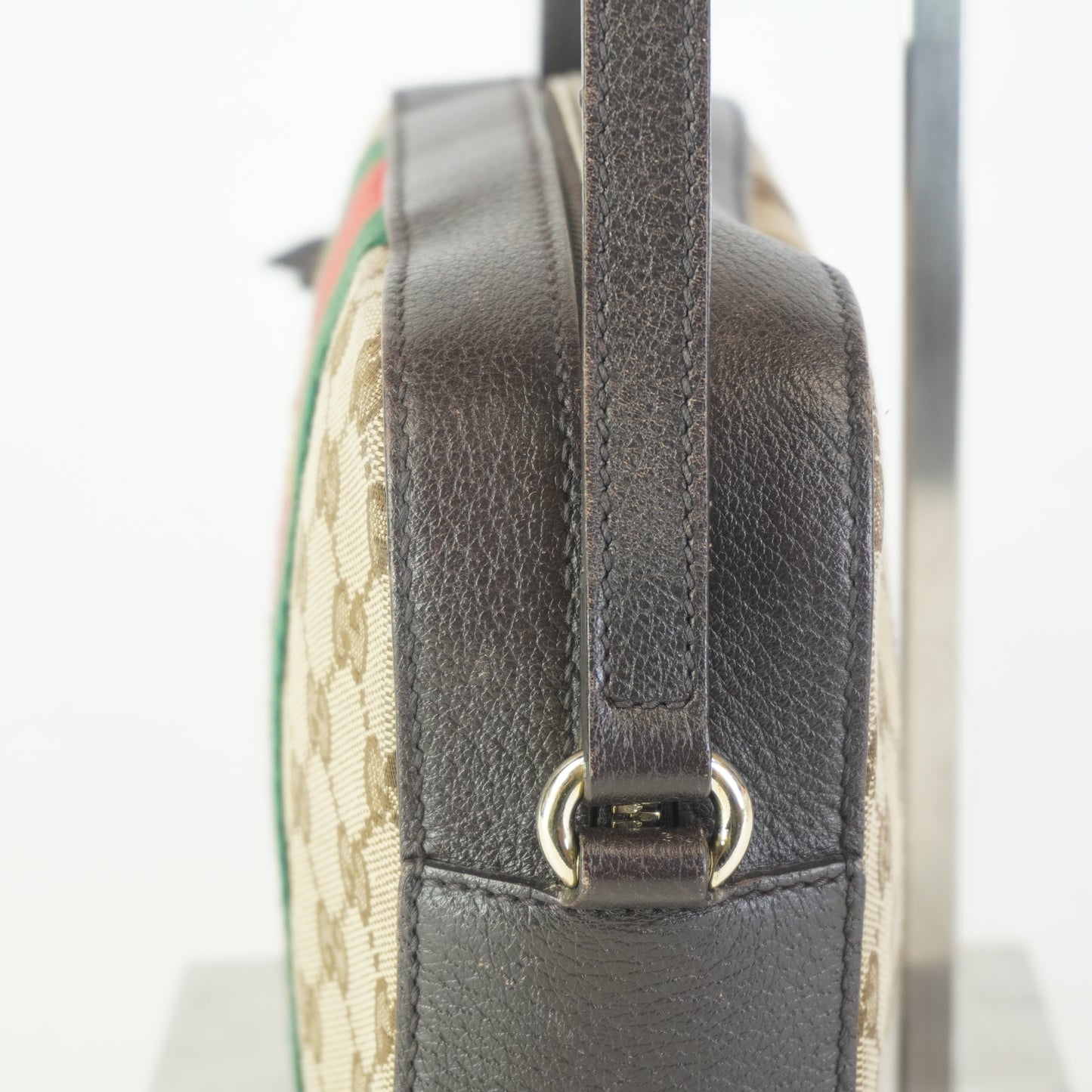 Gucci Webby Bee Camera Bag Small GHW