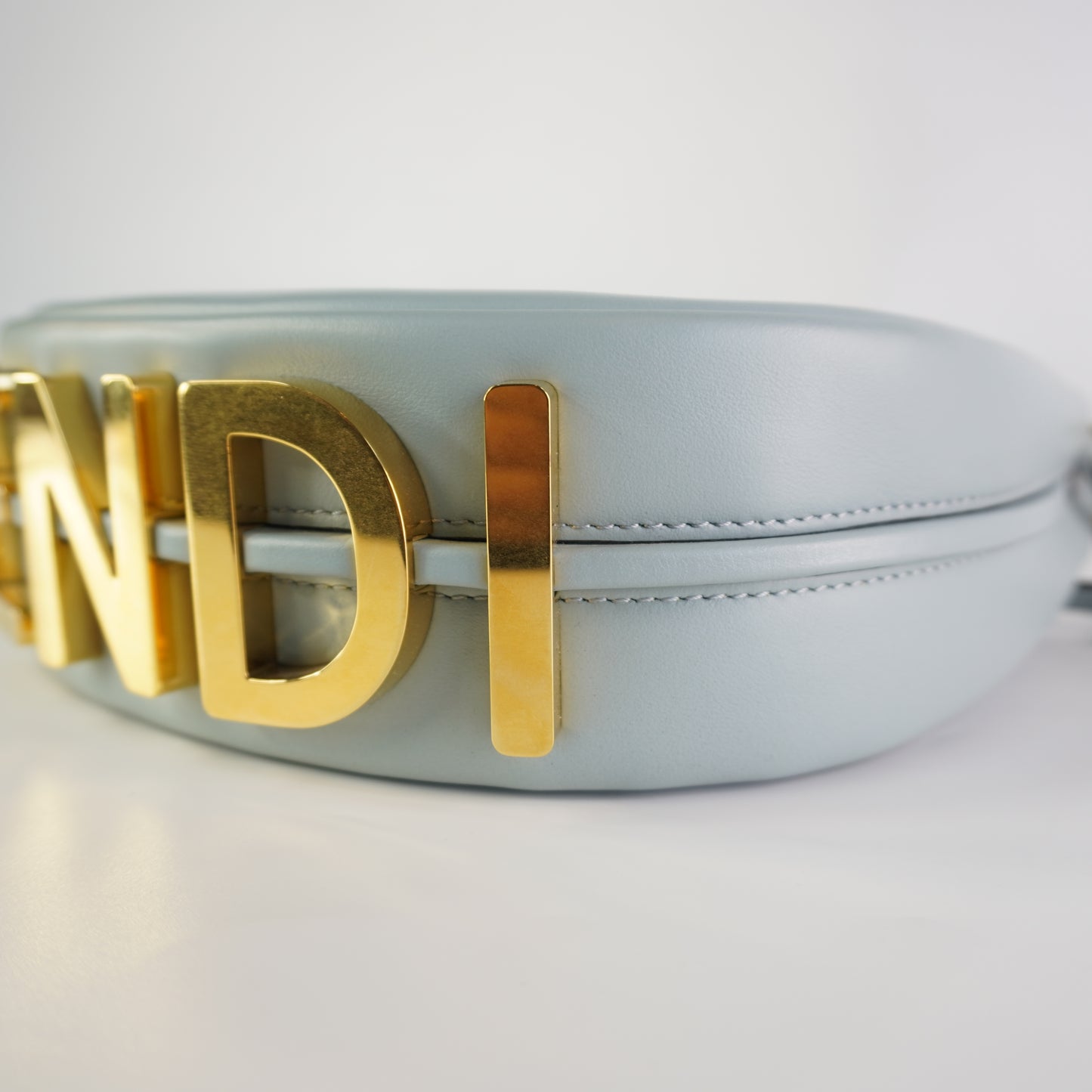 Fendi Fendigraphy Mini Hobo Blue