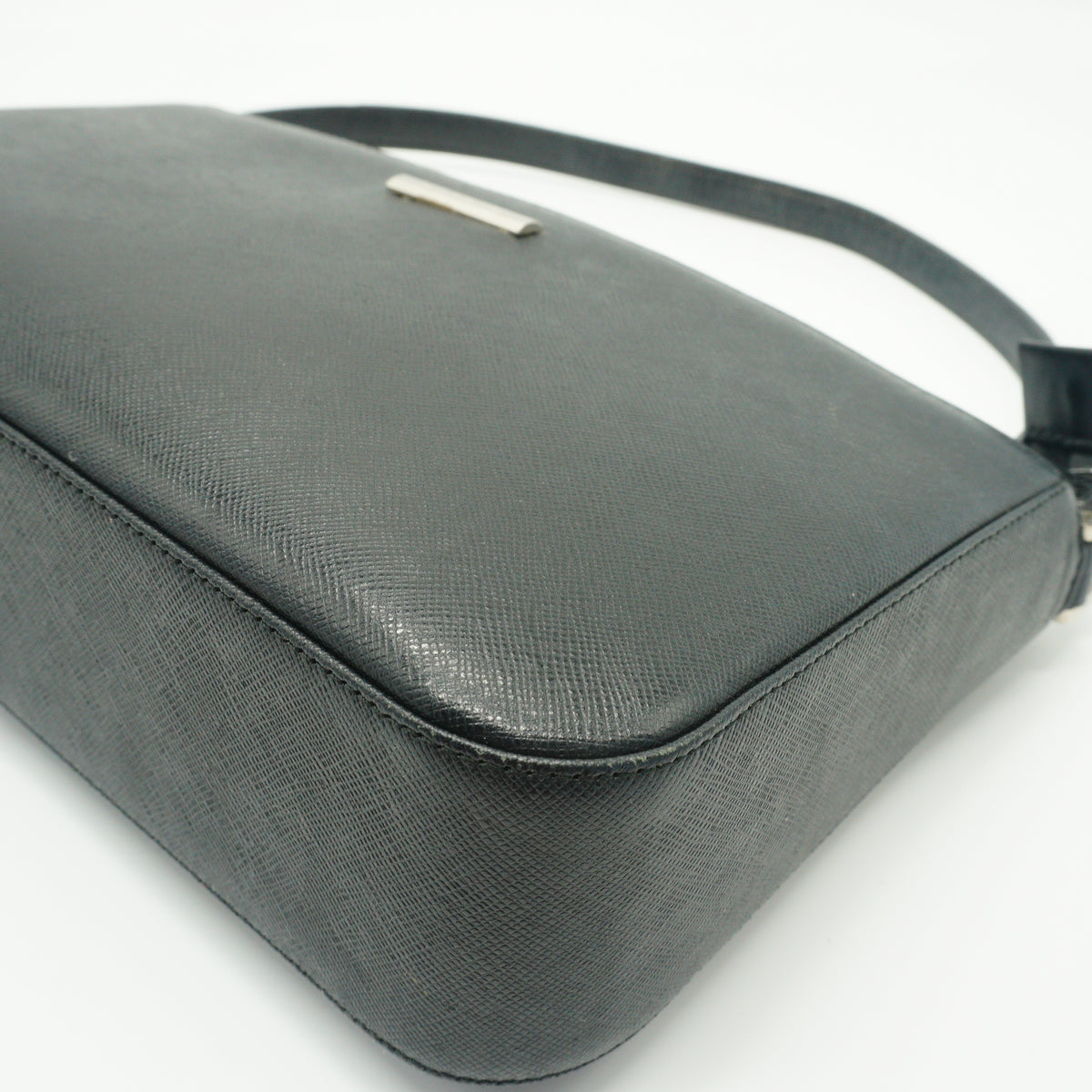 Burberry Novatec leather shoulder bag SHW