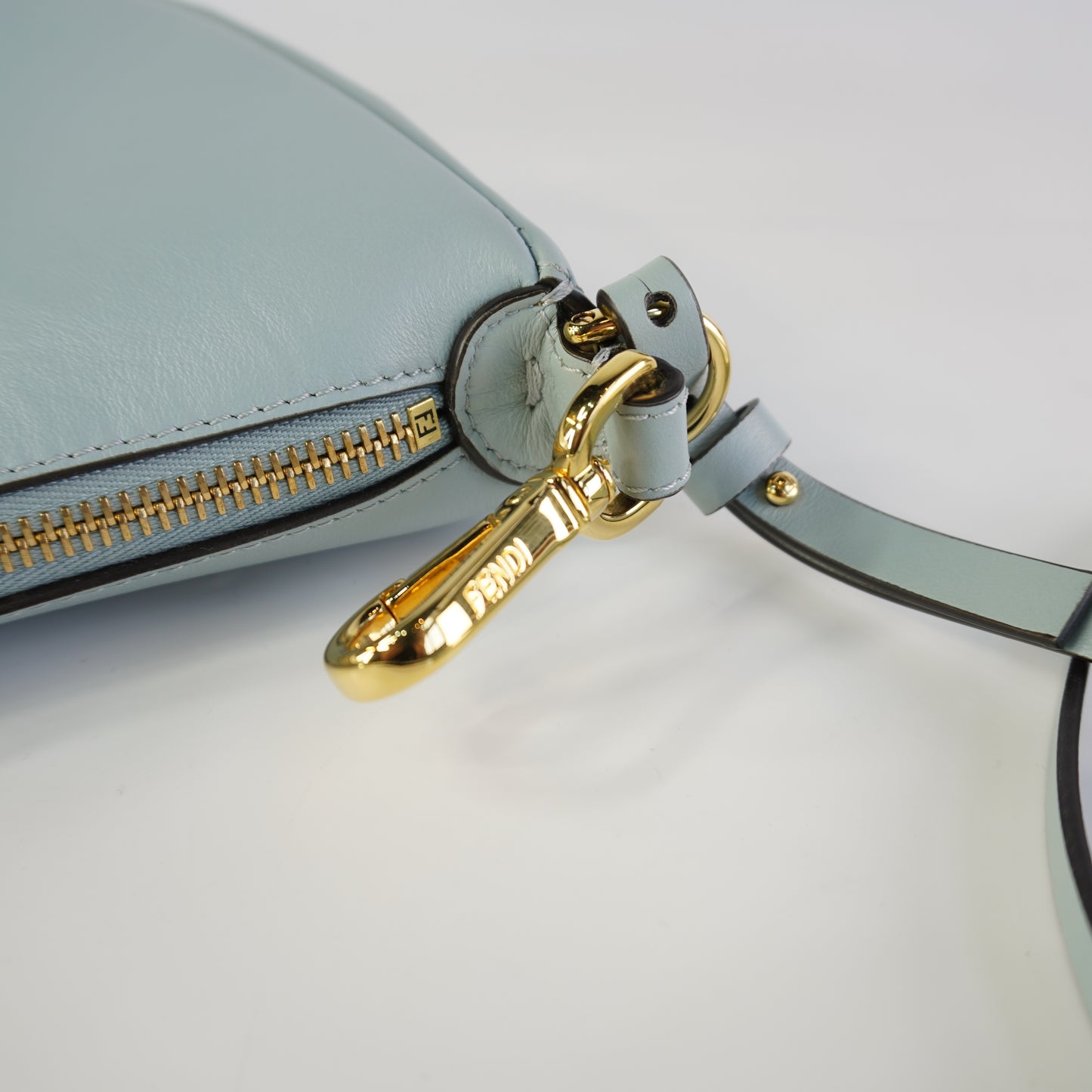 Fendi Fendigraphy Mini Hobo Blue