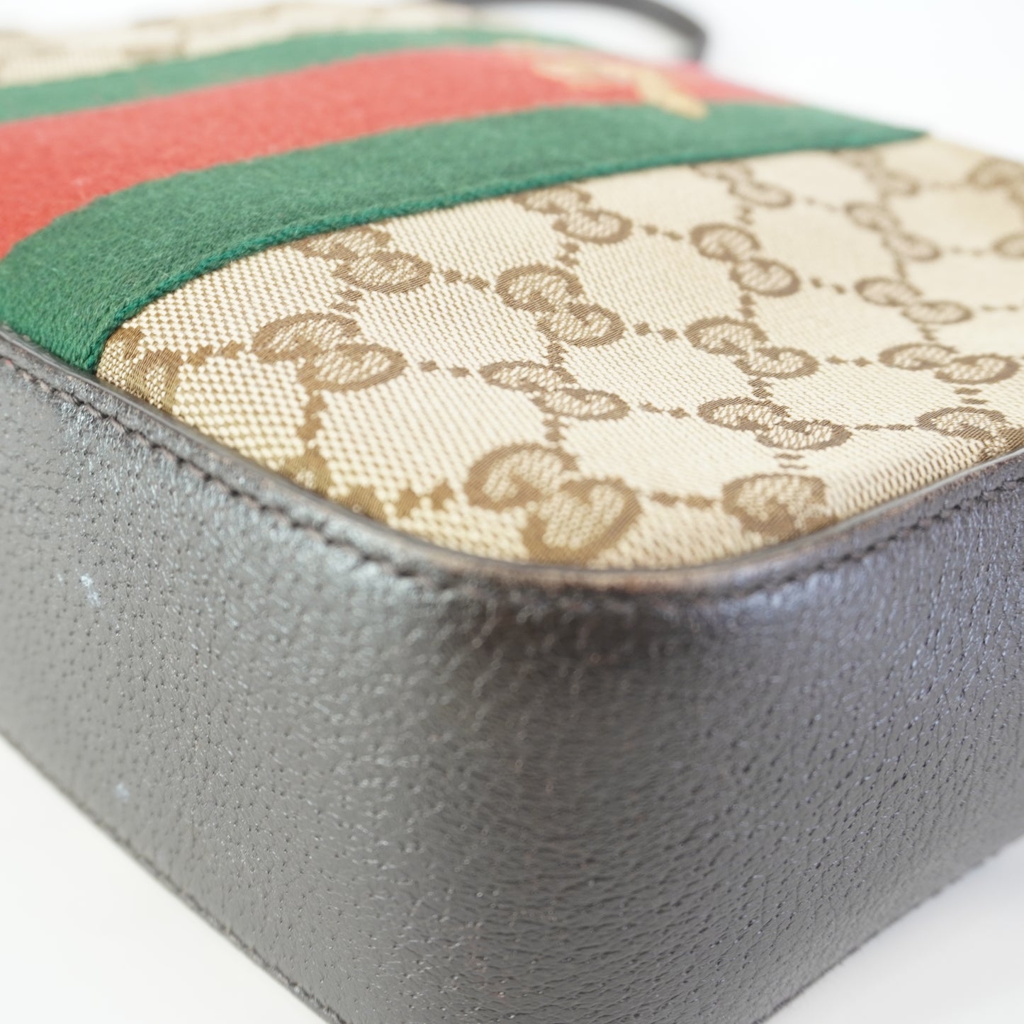 Gucci Webby Bee Camera Bag Small GHW