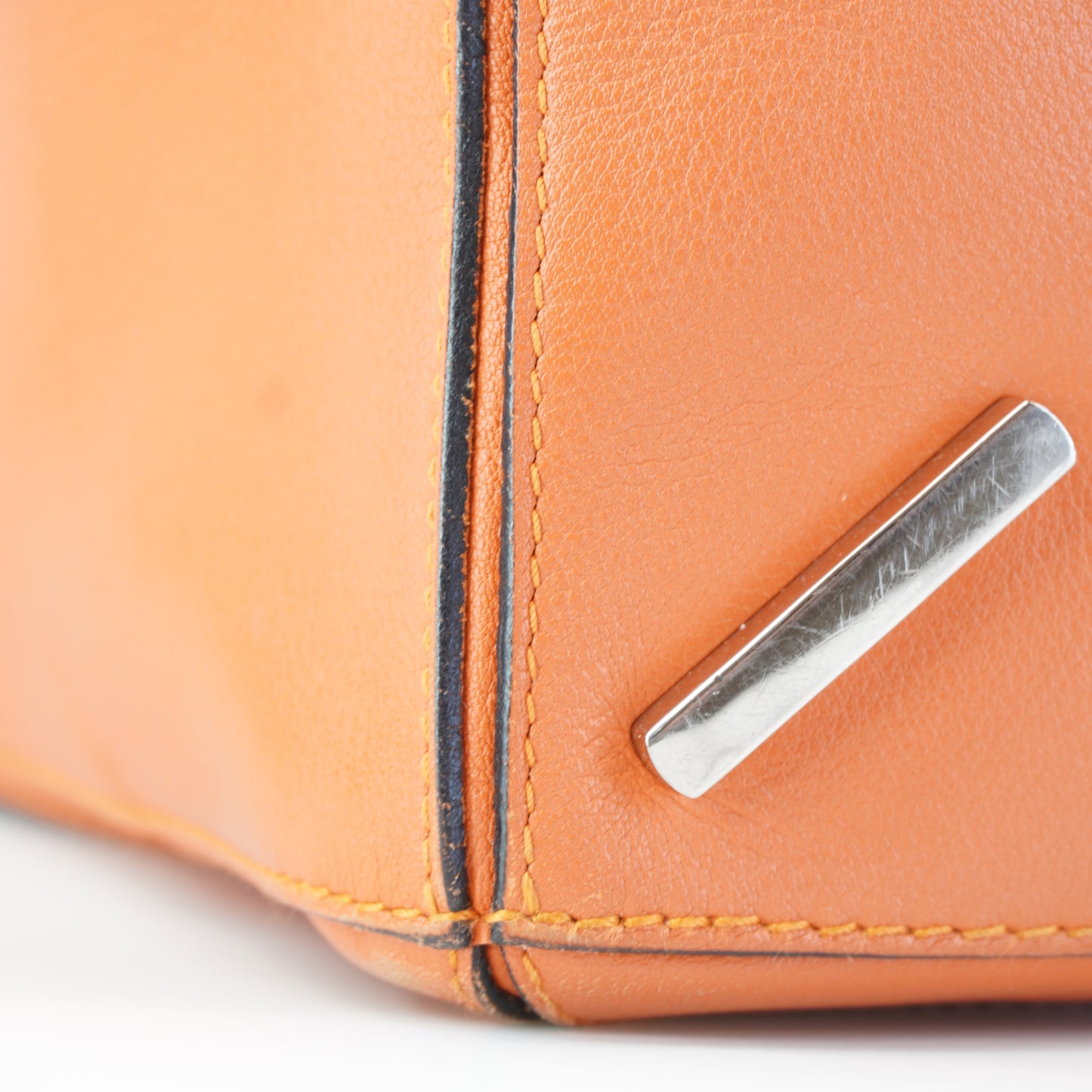 Loewe Puzzle Orange Calfskin