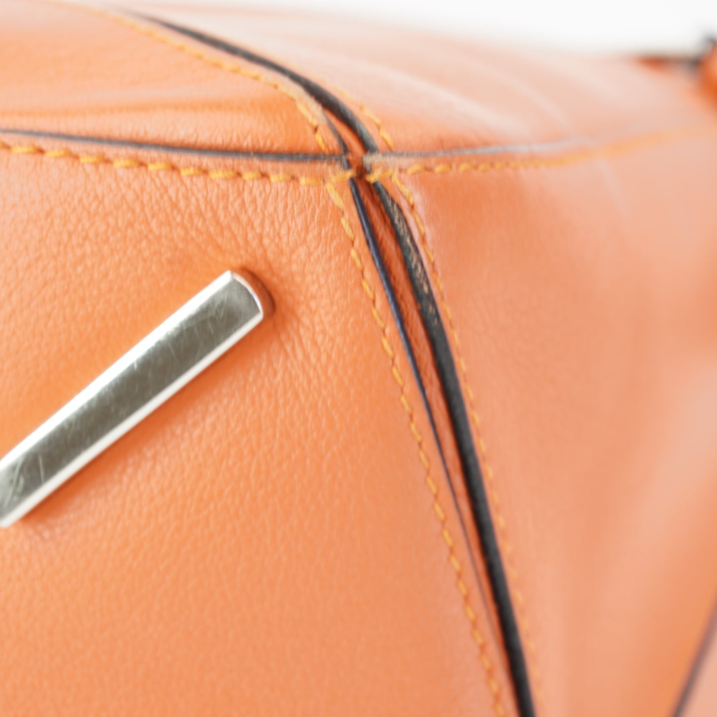 Loewe Puzzle Orange Calfskin