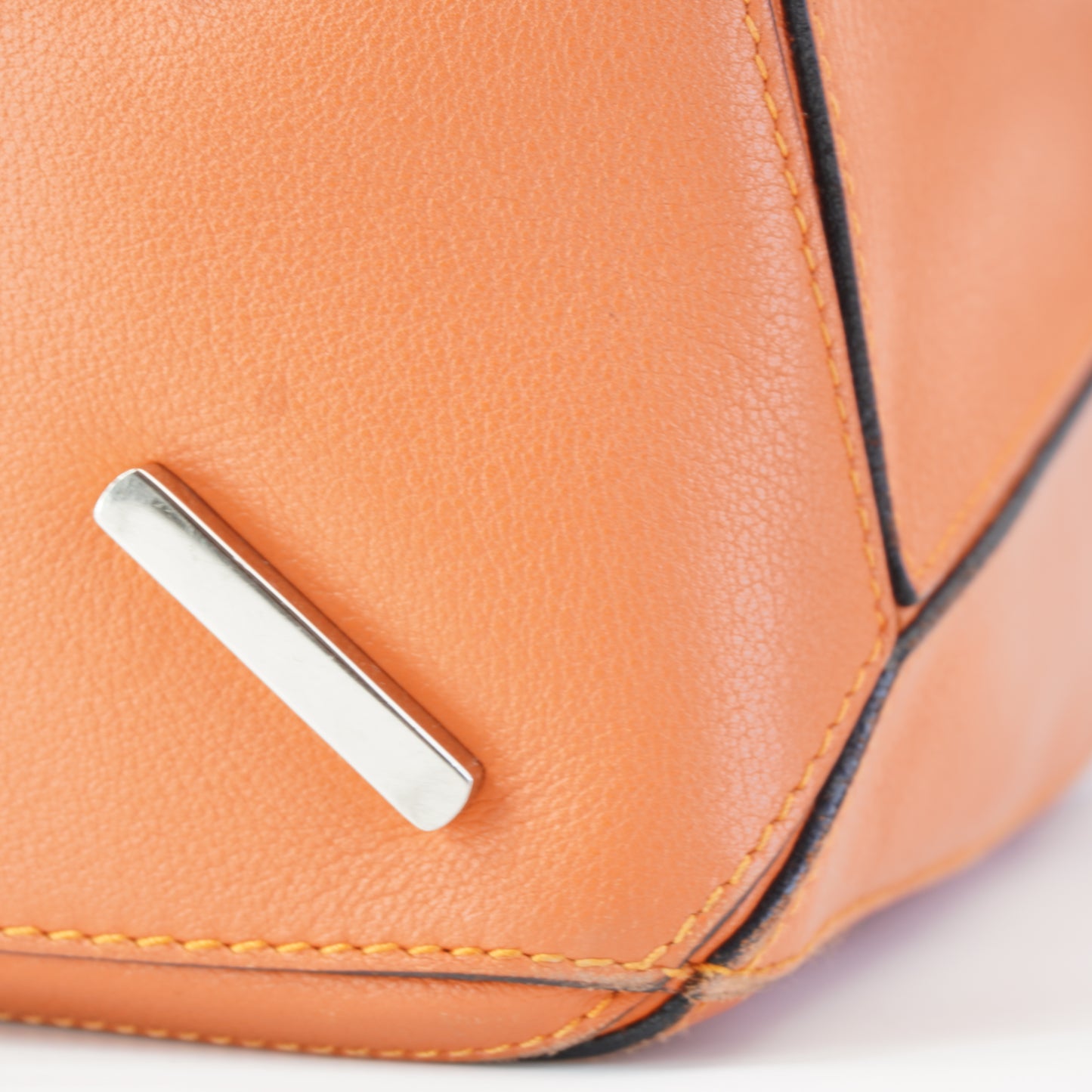 Loewe Puzzle Orange Calfskin