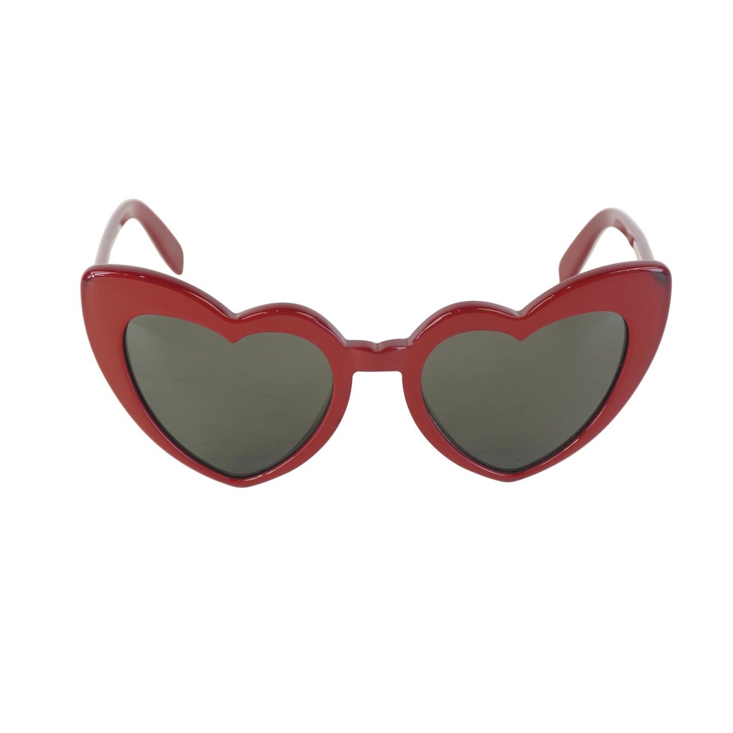 YSL	181 LouLou Red Heart Shades