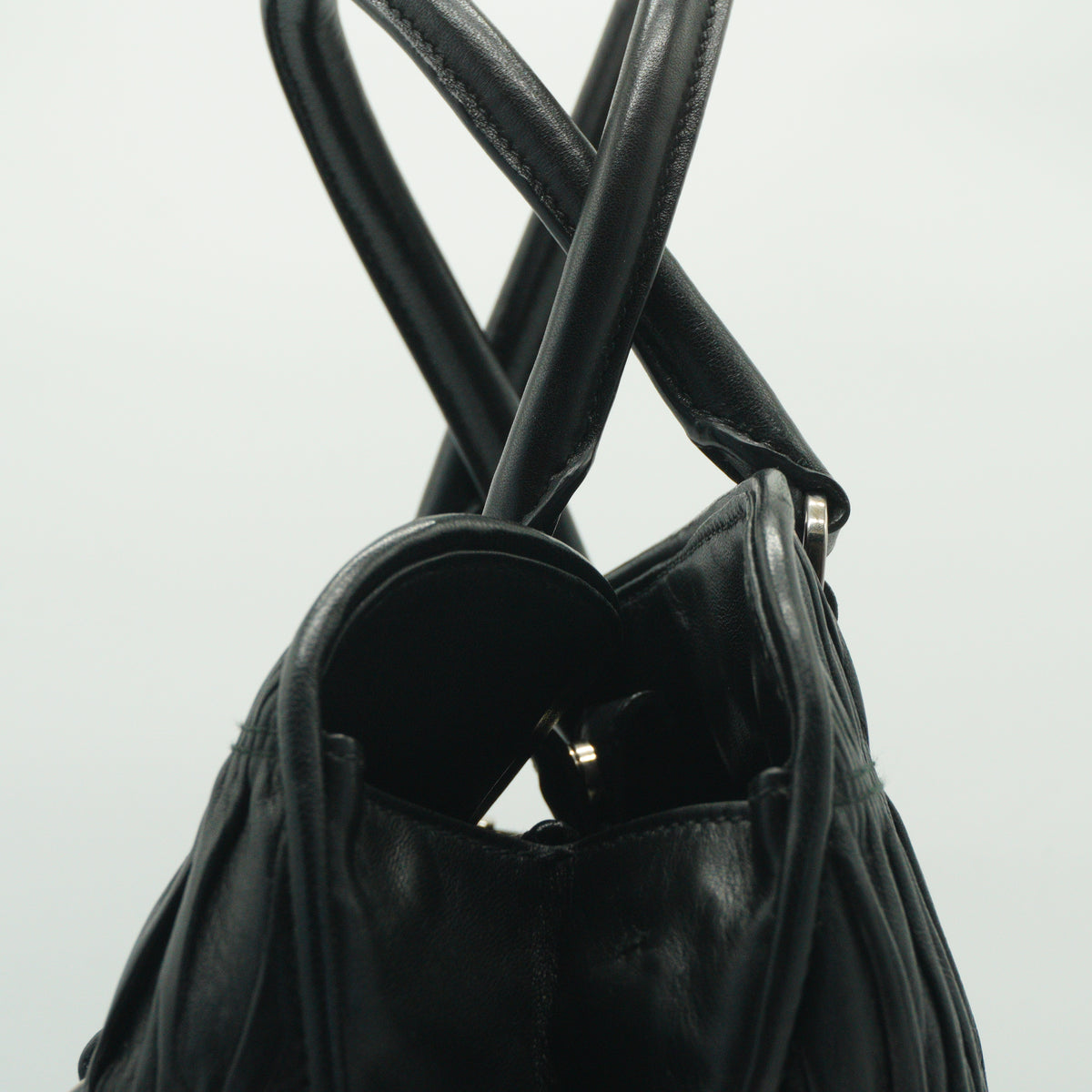 Prada Nappa Gaufre Medium Black SHW