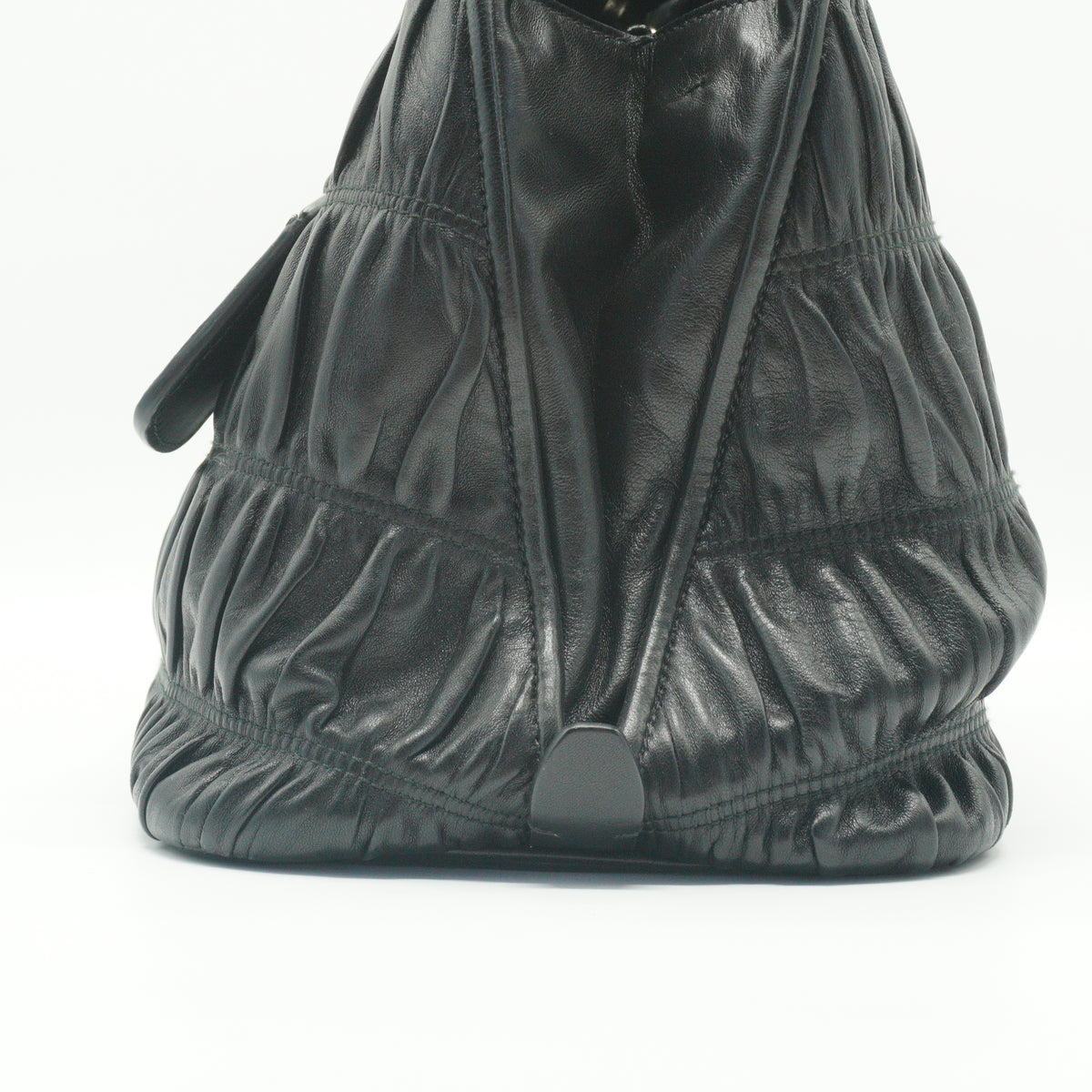 Prada Nappa Gaufre Medium Black SHW