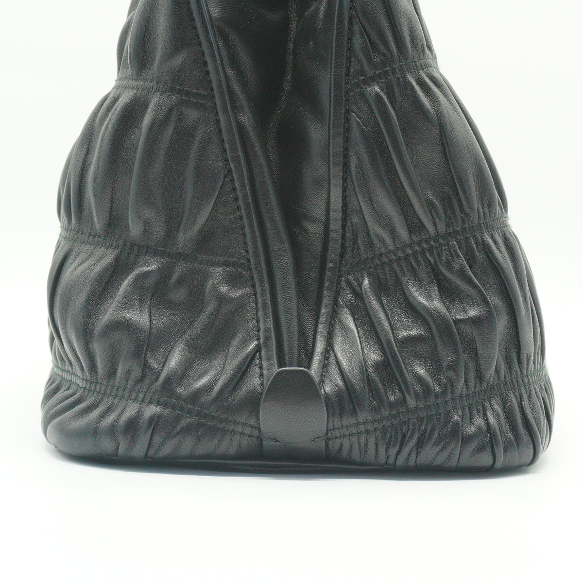 Prada Nappa Gaufre Medium Black SHW