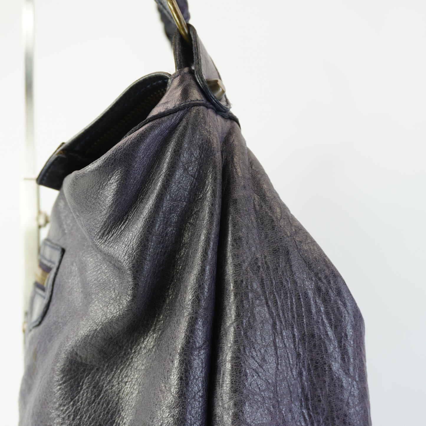 Balenciaga Classic Day Hobo Muted Purple Medium BHW