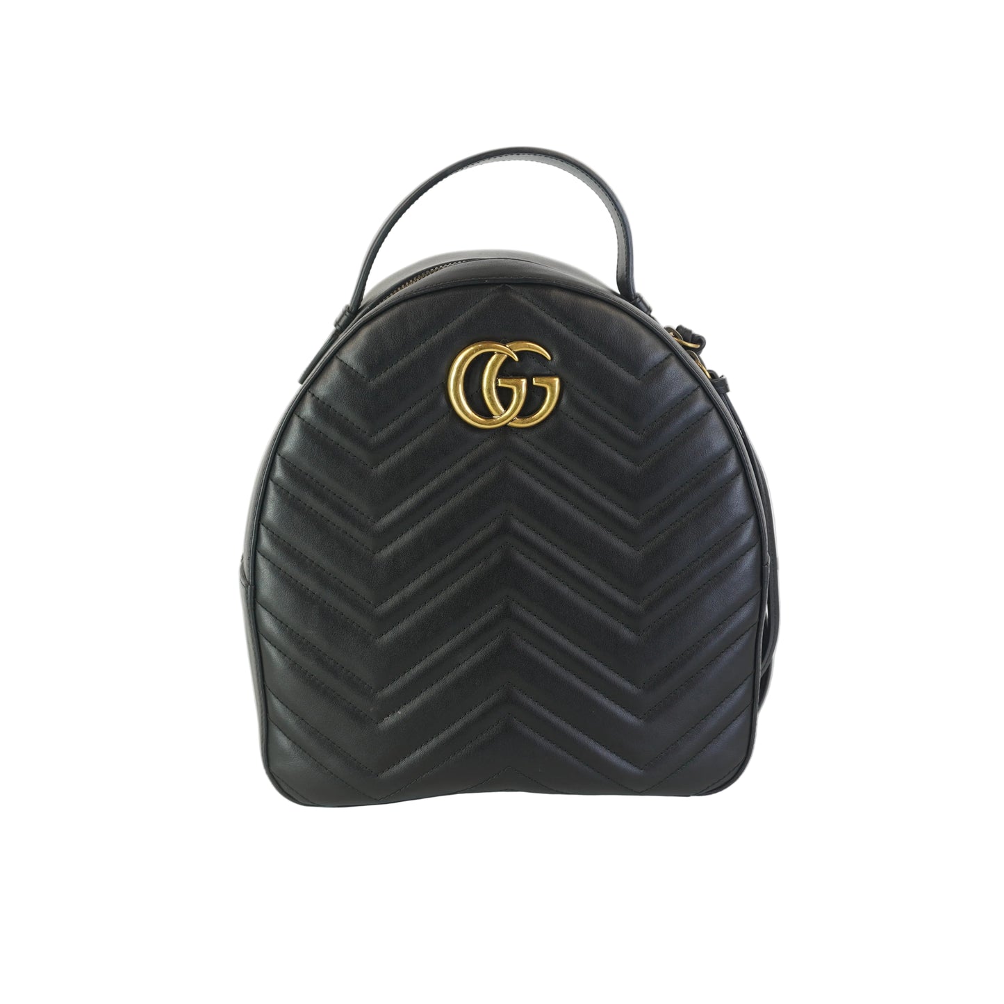 Gucci GG Marmont Backpack Black