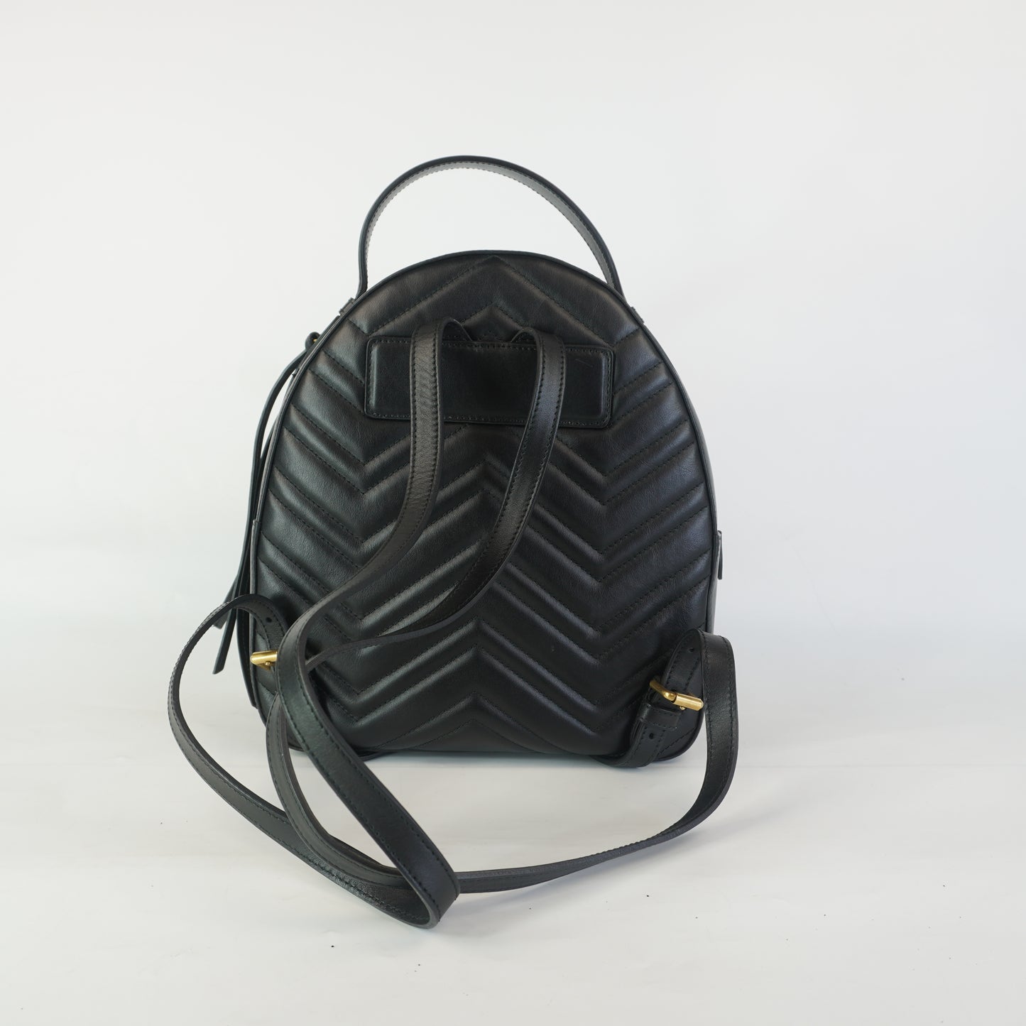 Gucci GG Marmont Backpack Black