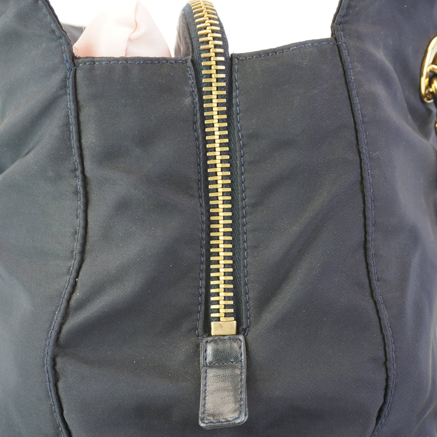 Prada Tessuto Nylon Chain Shoulder Bag