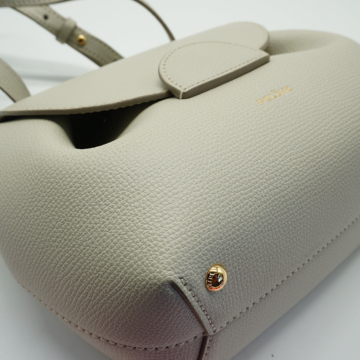 Polene Ophidia Mini Chain Shoulder Bag GHW