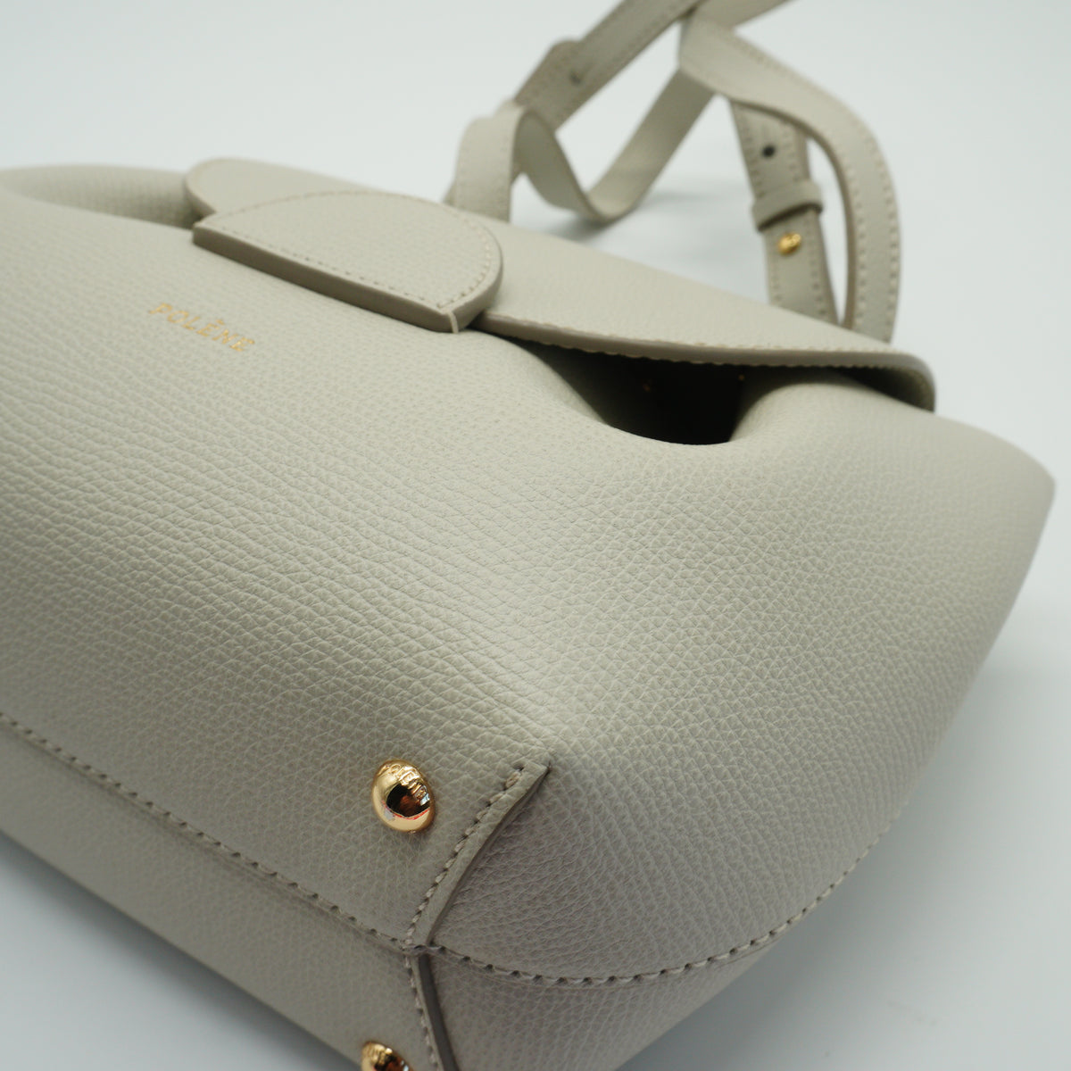 Polene Ophidia Mini Chain Shoulder Bag GHW
