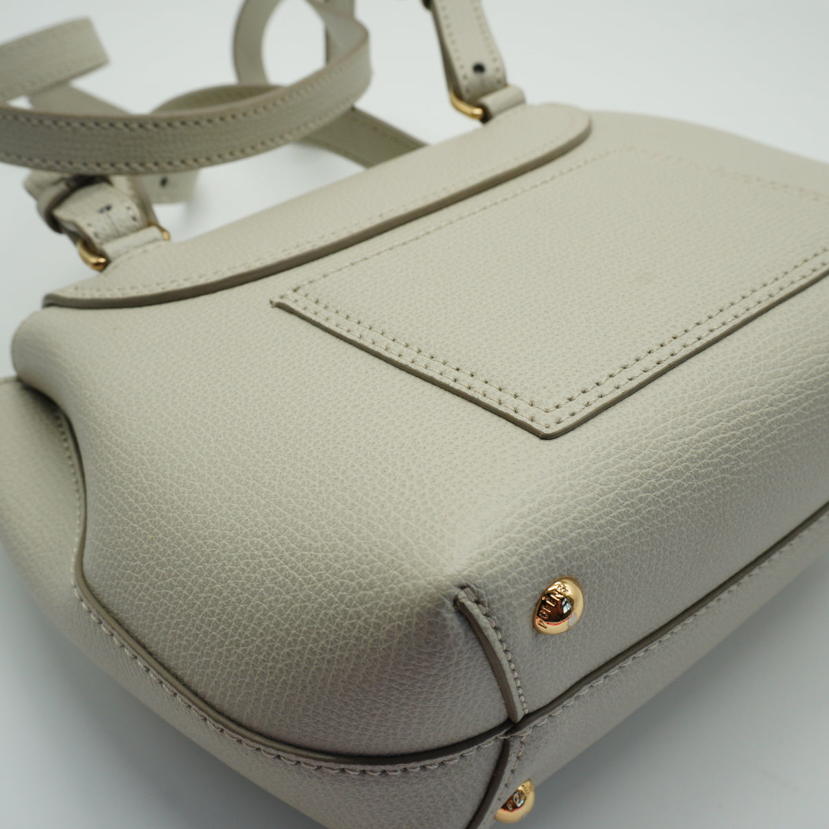Polene Ophidia Mini Chain Shoulder Bag GHW