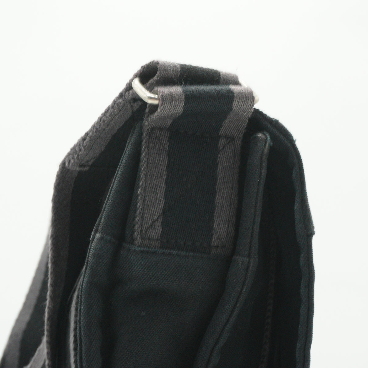 Hermes	Toile Fourre-Tout Besace messenger bag Medium SHW