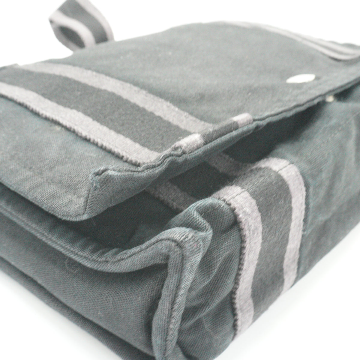 Hermes	Toile Fourre-Tout Besace messenger bag Medium SHW