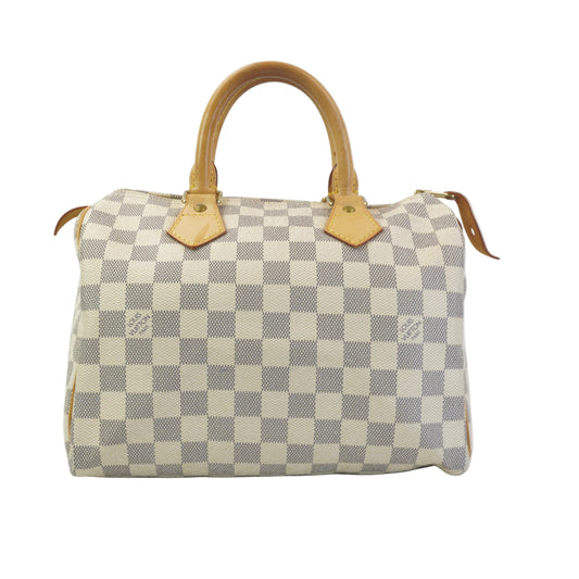 Louis Vuitton	Damier Azur Speedy 25 GHW