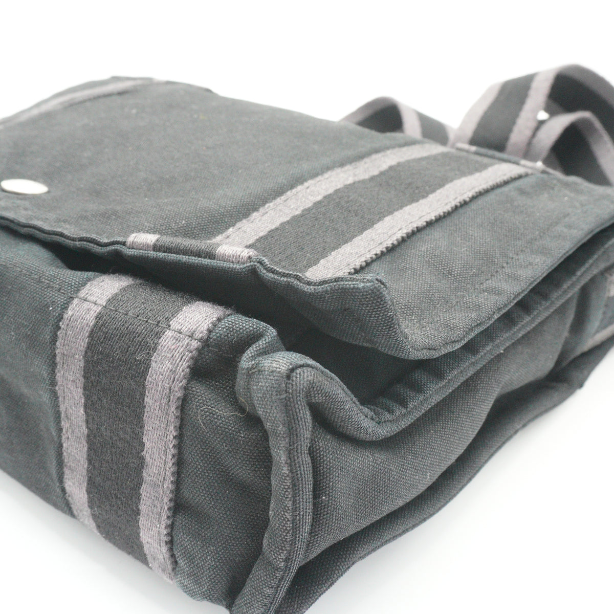 Hermes	Toile Fourre-Tout Besace messenger bag Medium SHW