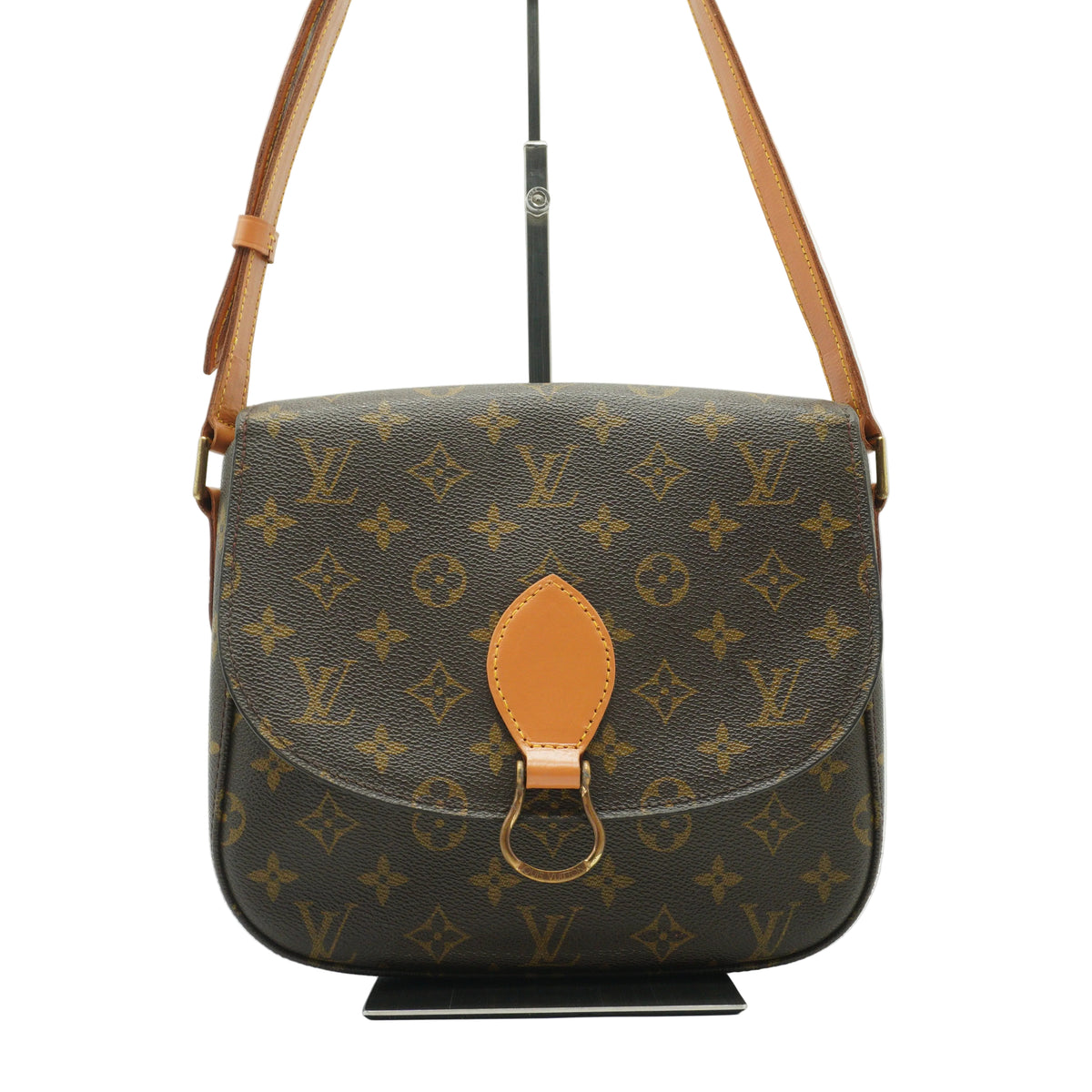 Louis Vuitton	Saint Cloud Crossbody Shoulder Bag GHW Small