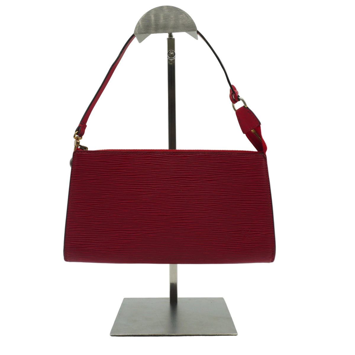Louis Vuitton Pochette Accesories Red Small GHW