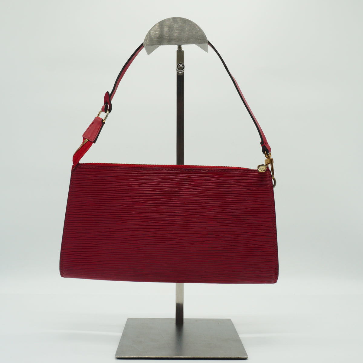 Louis Vuitton Pochette Accesories Red Small GHW