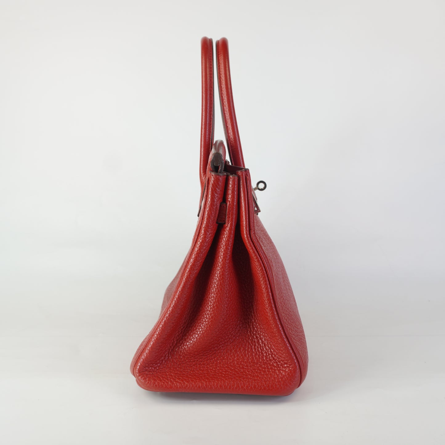 Hermes BIRKIN 30 CLEMENCE, RED