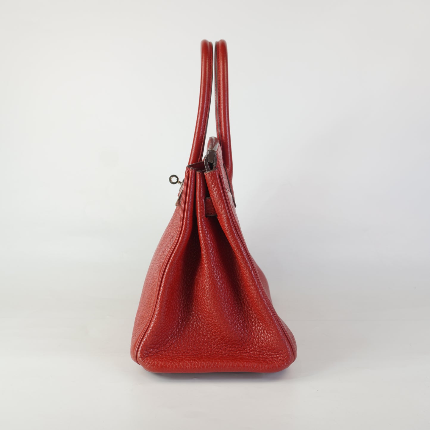 Hermes BIRKIN 30 CLEMENCE, RED