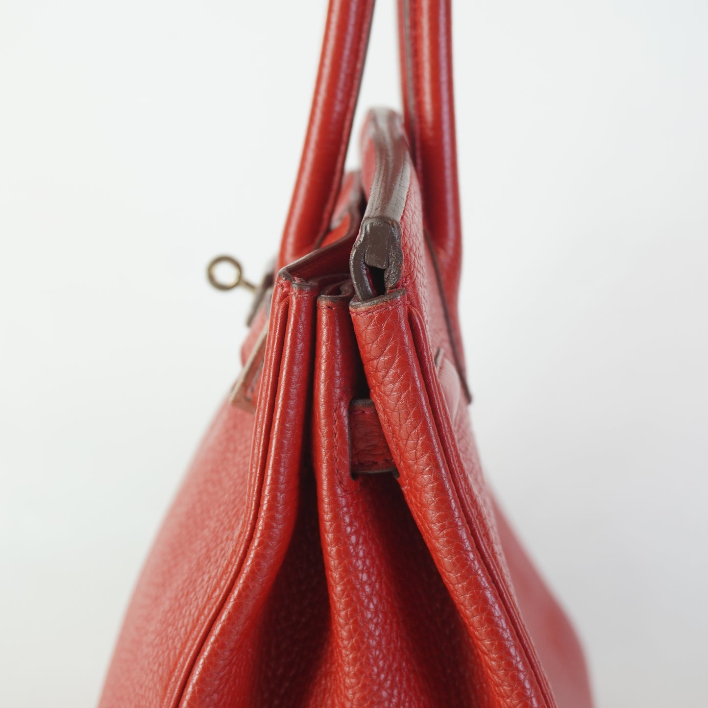 Hermes BIRKIN 30 CLEMENCE, RED