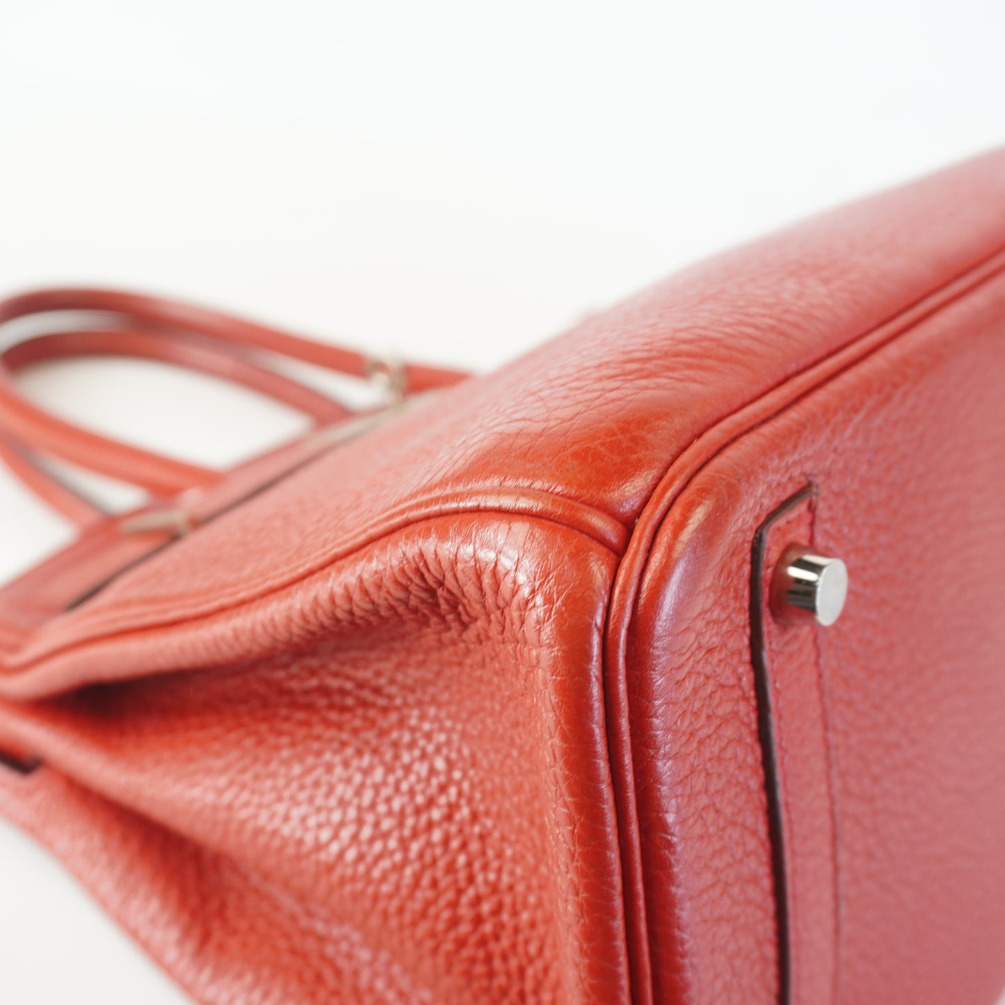 Hermes BIRKIN 30 CLEMENCE, RED