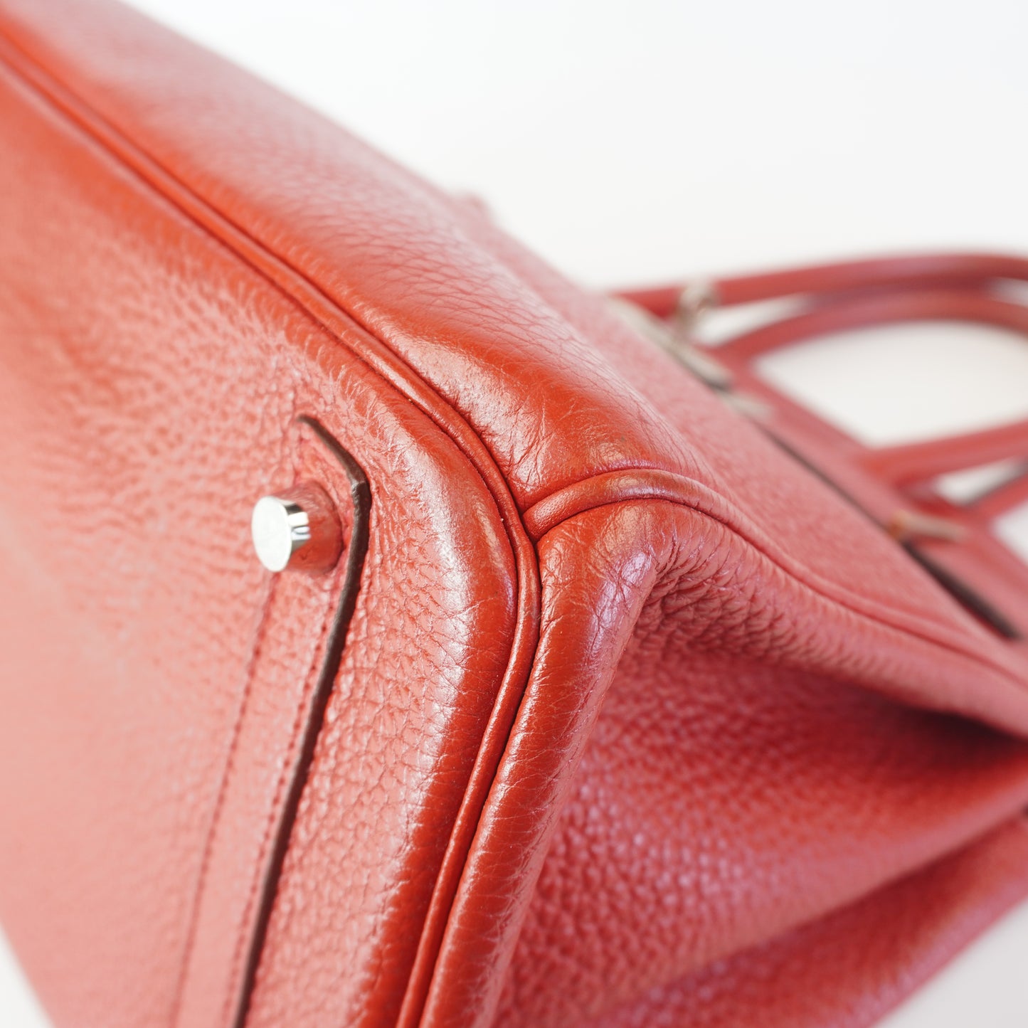 Hermes BIRKIN 30 CLEMENCE, RED