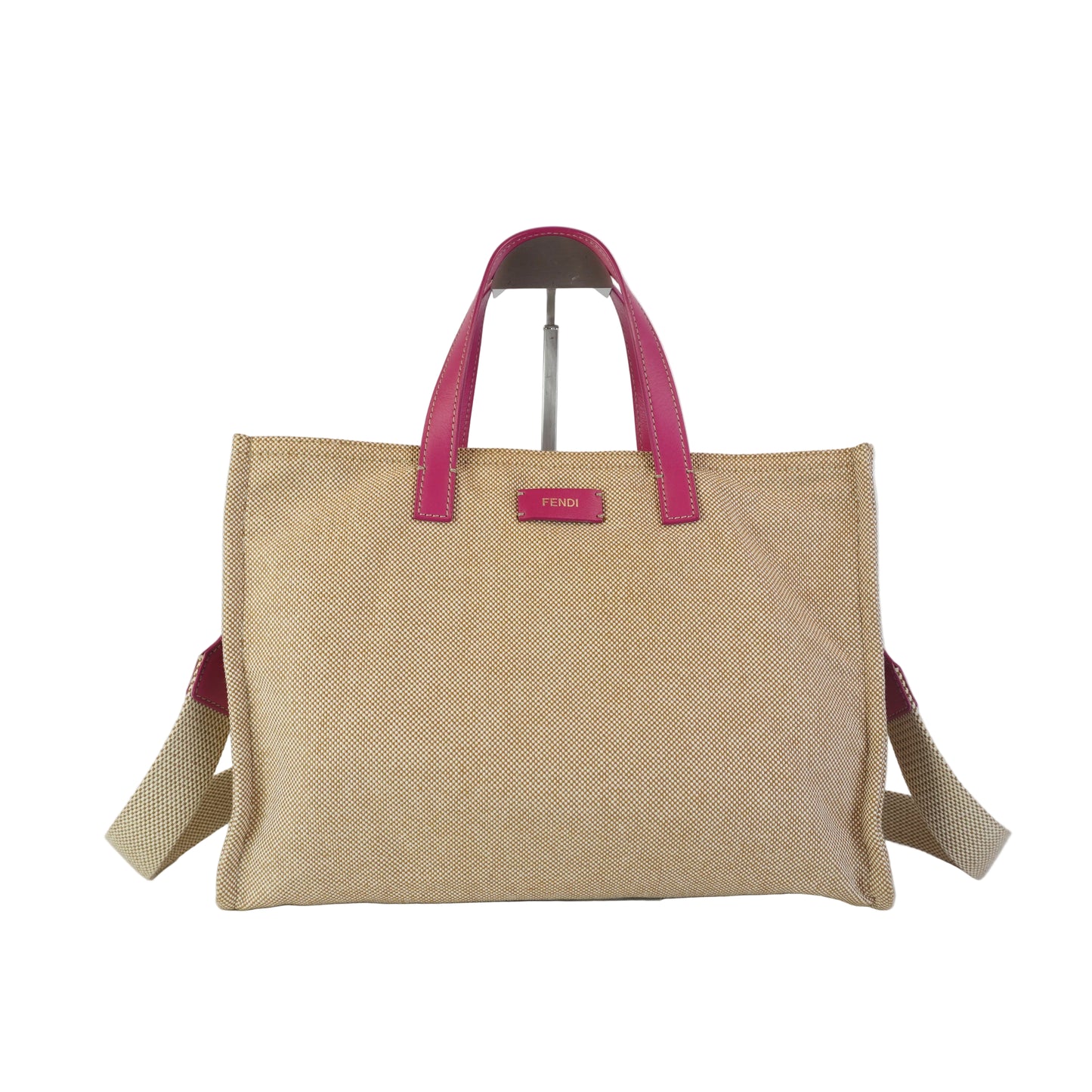 Fendi Canvas Tote Bag