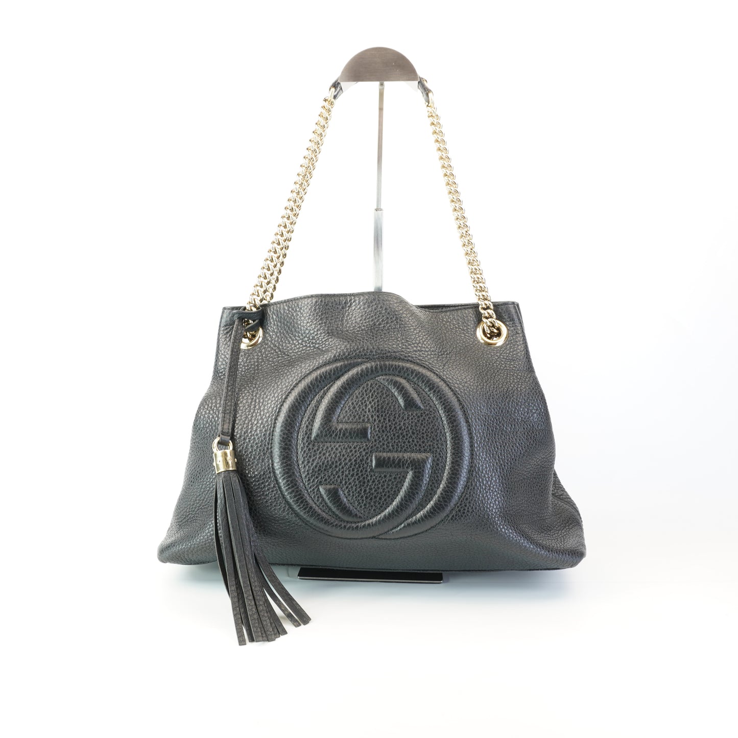 Gucci Soho Chain Tote Black