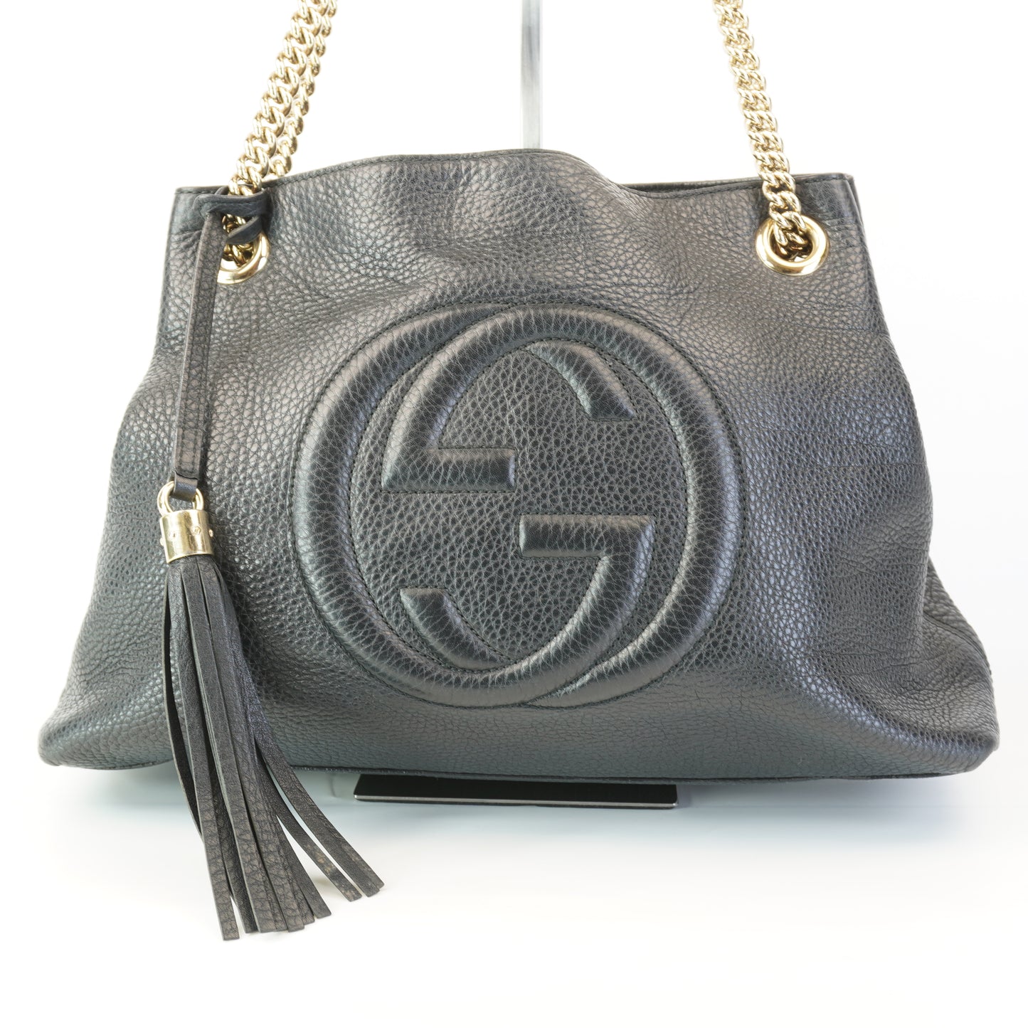 Gucci Soho Chain Tote Black