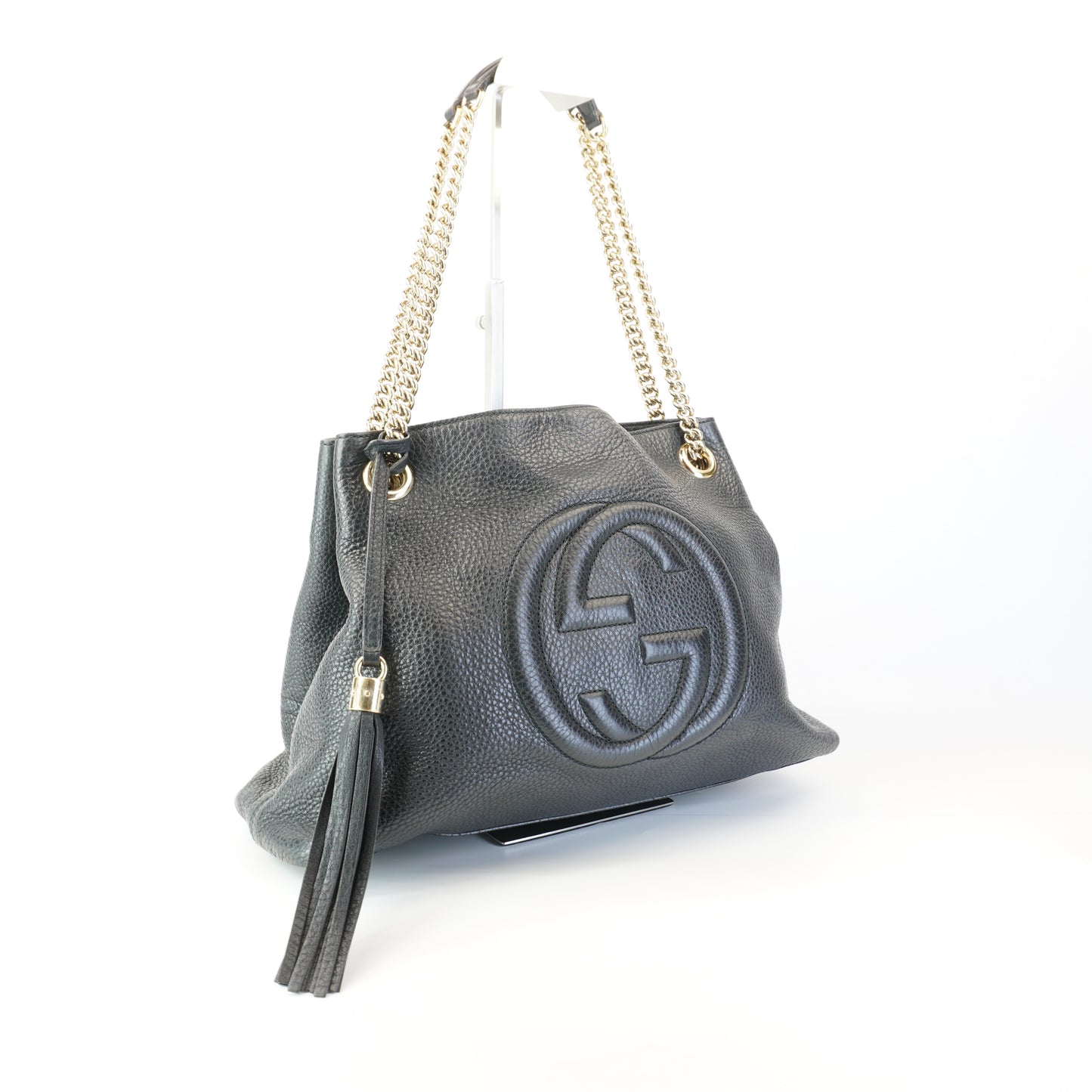 Gucci Soho Chain Tote Black