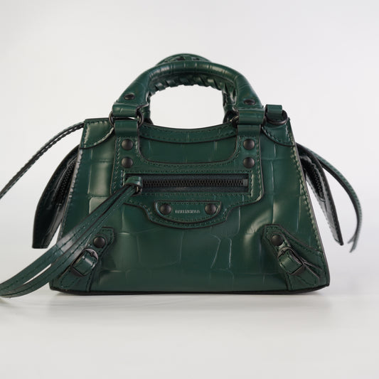 Balenciaga Neo Classic Mini Green