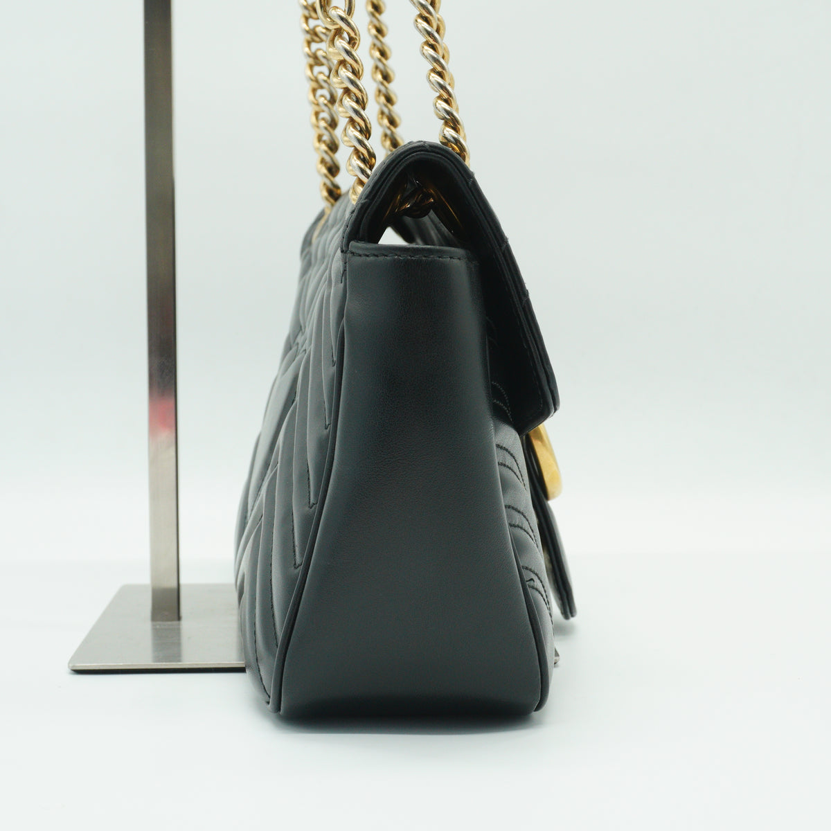 Gucci	GG Marmont Shoulder Bag Small Black GHW