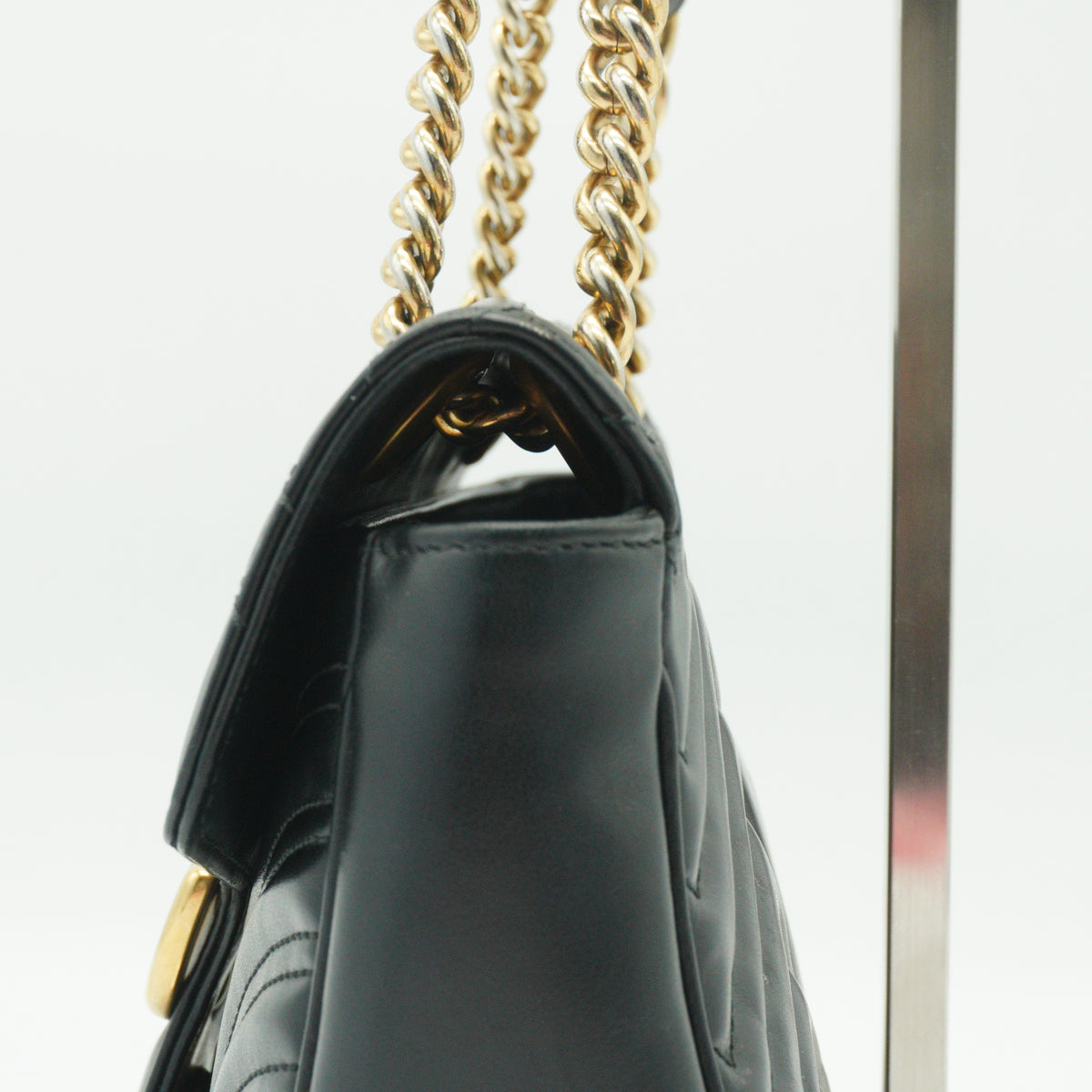 Gucci	GG Marmont Shoulder Bag Small Black GHW