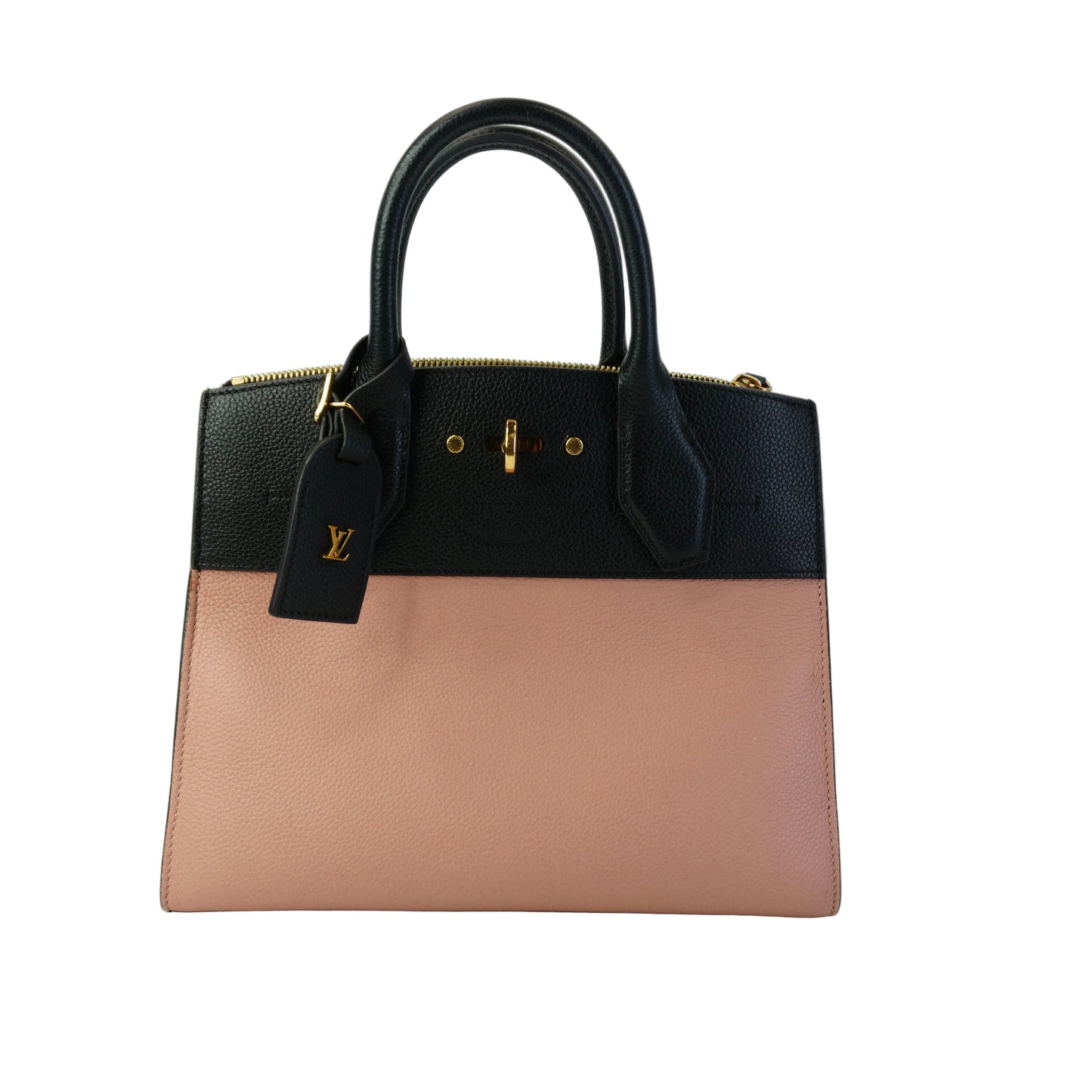 Louis Vuitton	City Steamer Black/Pink Medium GHW