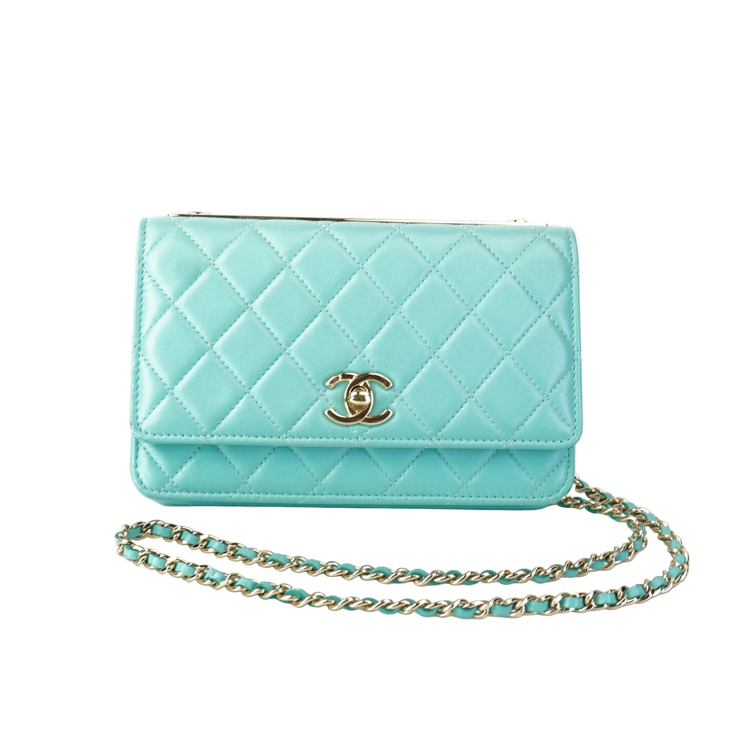 Chanel WOC Tiffany Blue