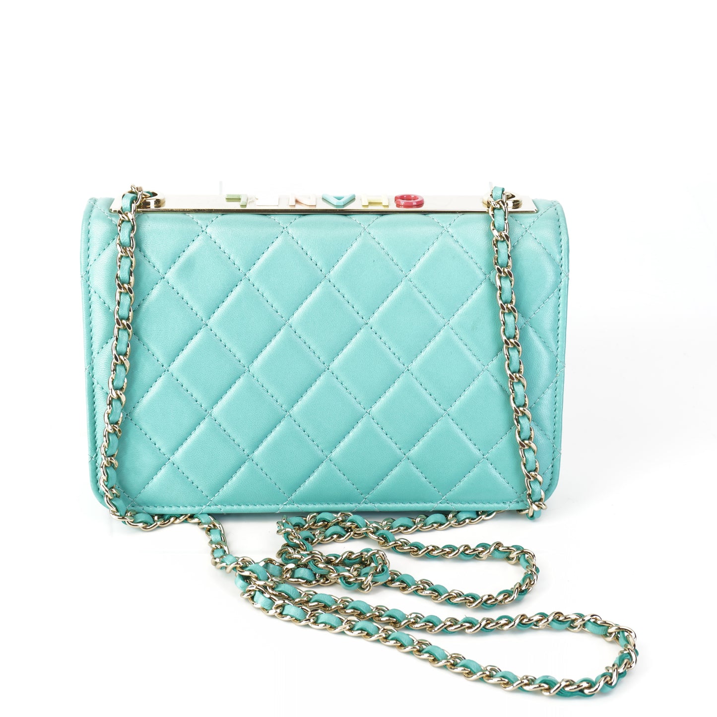 Chanel WOC Tiffany Blue