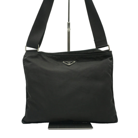 Prada	Nylon Flat Messenger Bag Small MHW