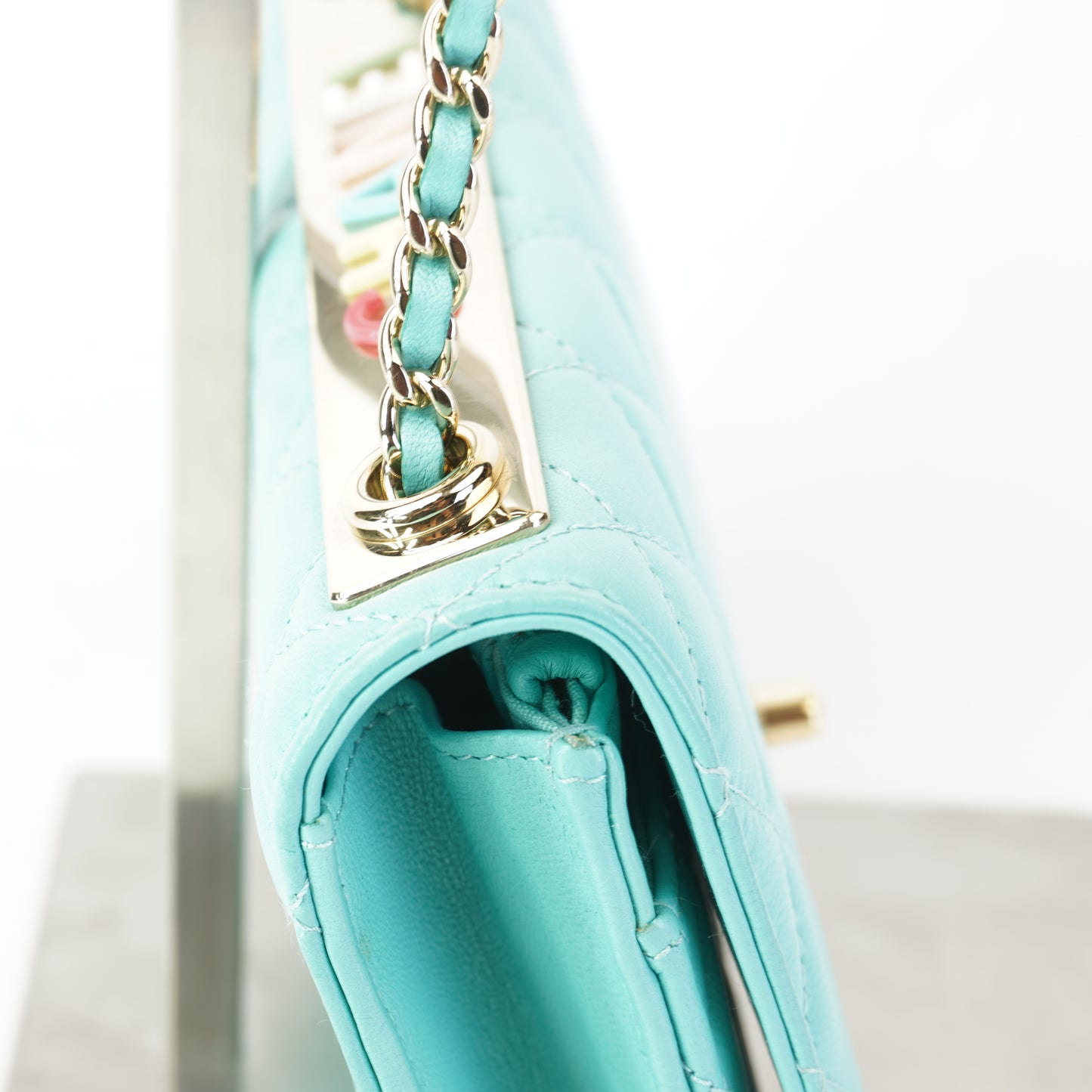 Chanel WOC Tiffany Blue