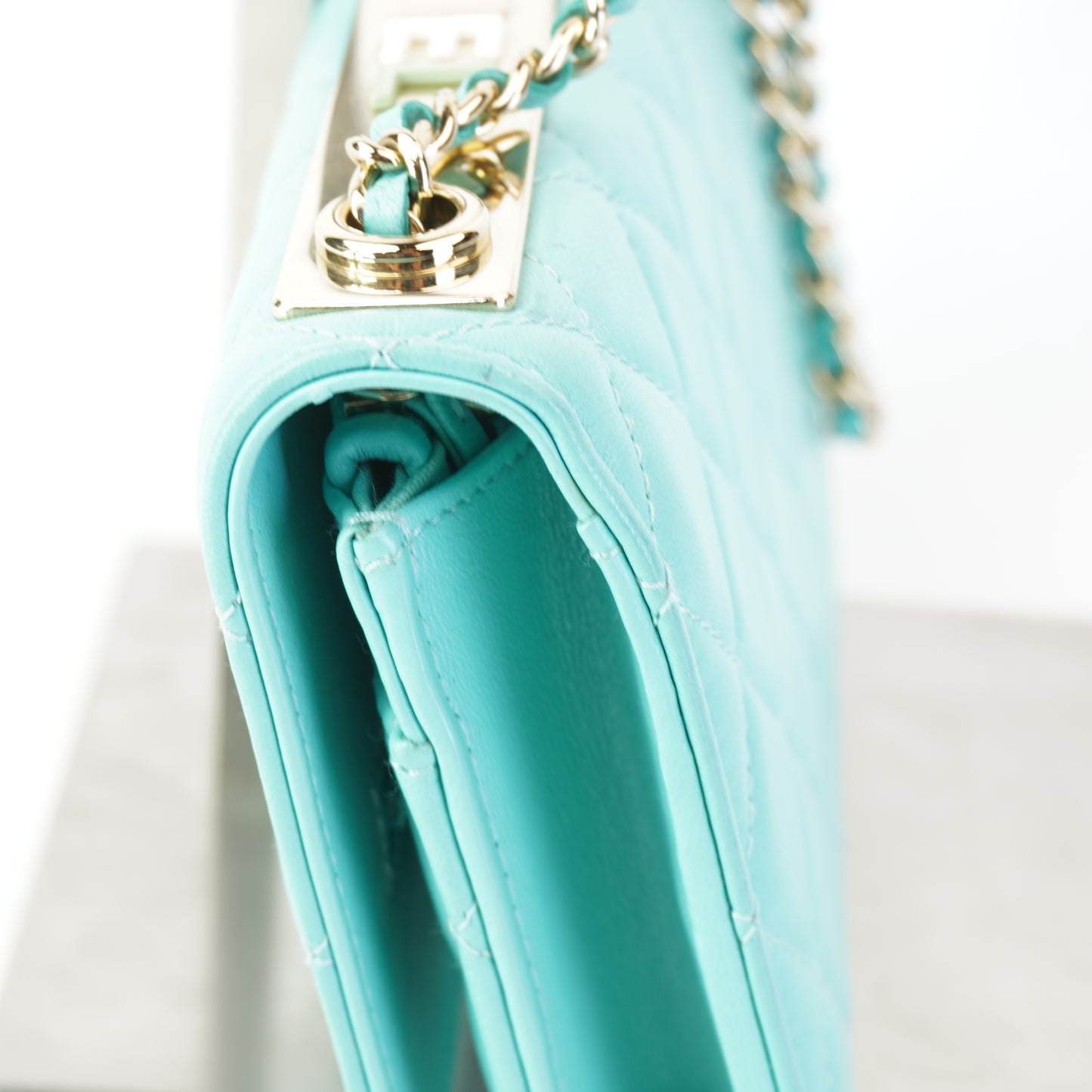 Chanel WOC Tiffany Blue