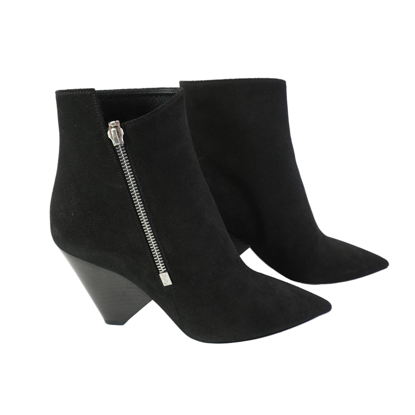 YSL	Lexi 90 Ankle Boots Black Size 38