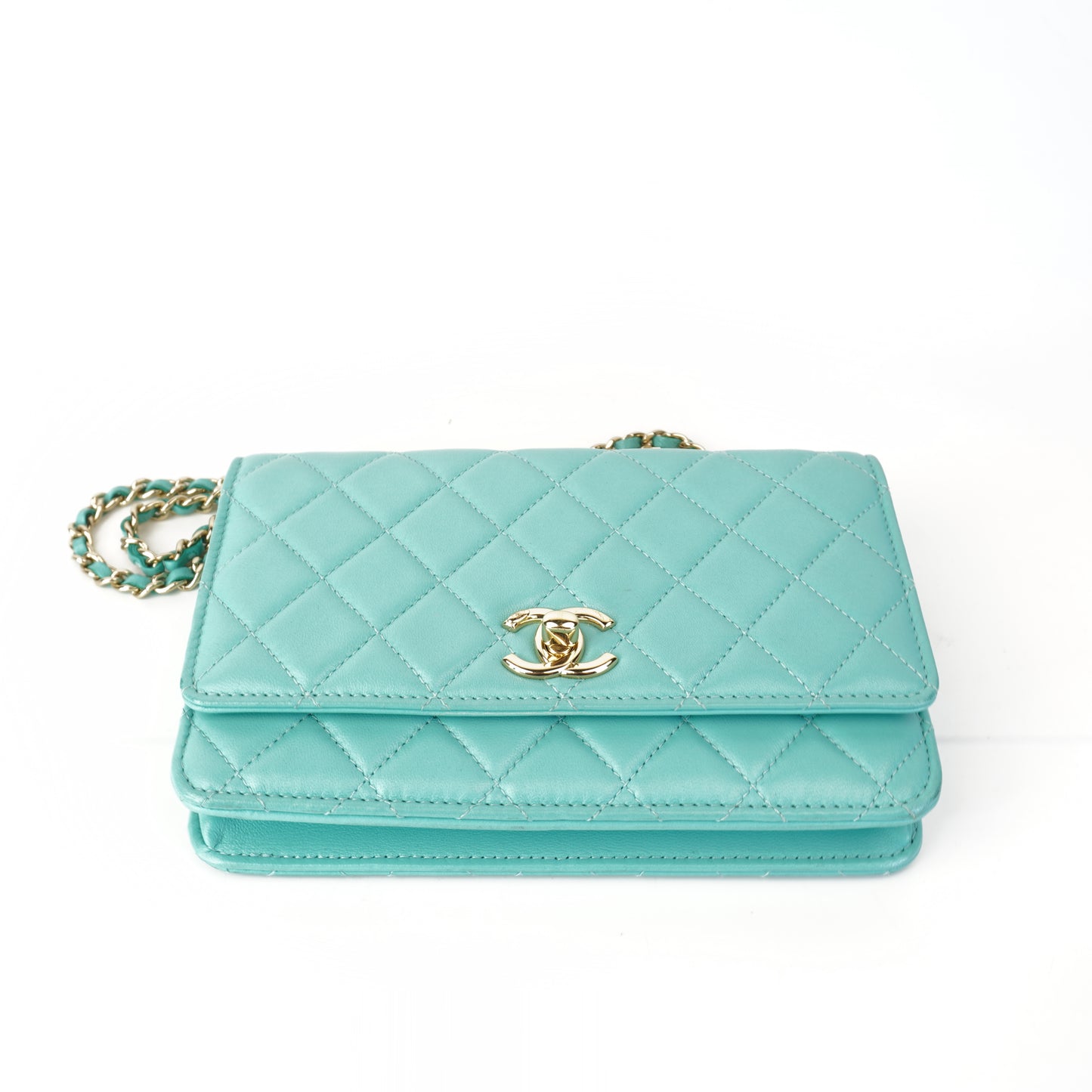 Chanel WOC Tiffany Blue