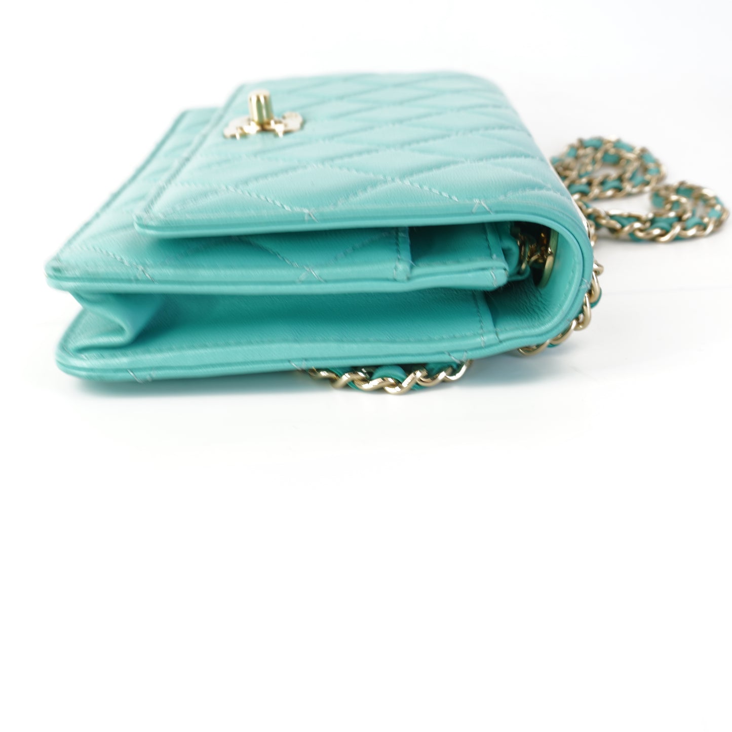 Chanel WOC Tiffany Blue