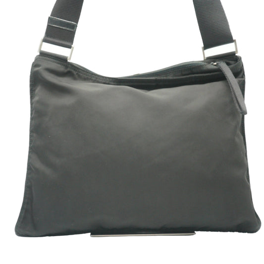 Prada	Nylon Flat Messenger Bag Small MHW